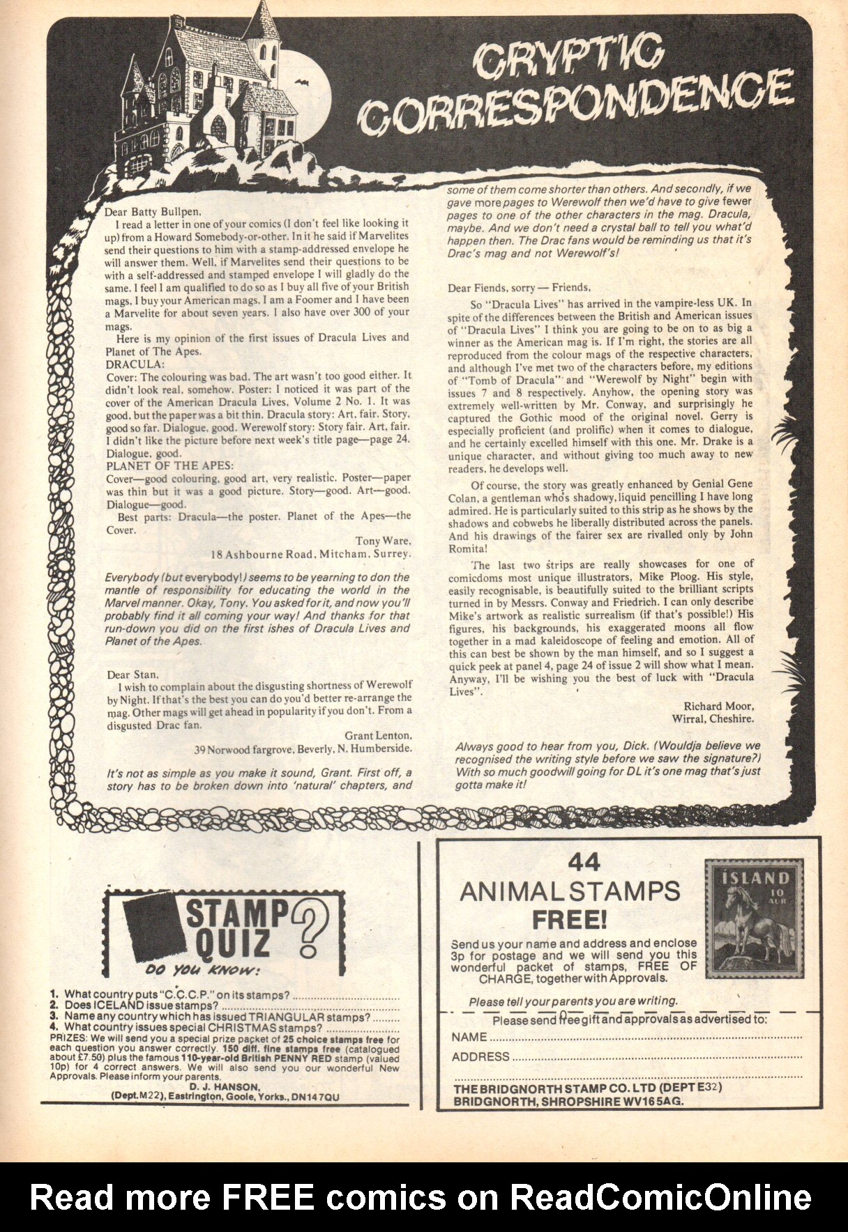 Read online Dracula Lives (1974) comic -  Issue #15 - 13