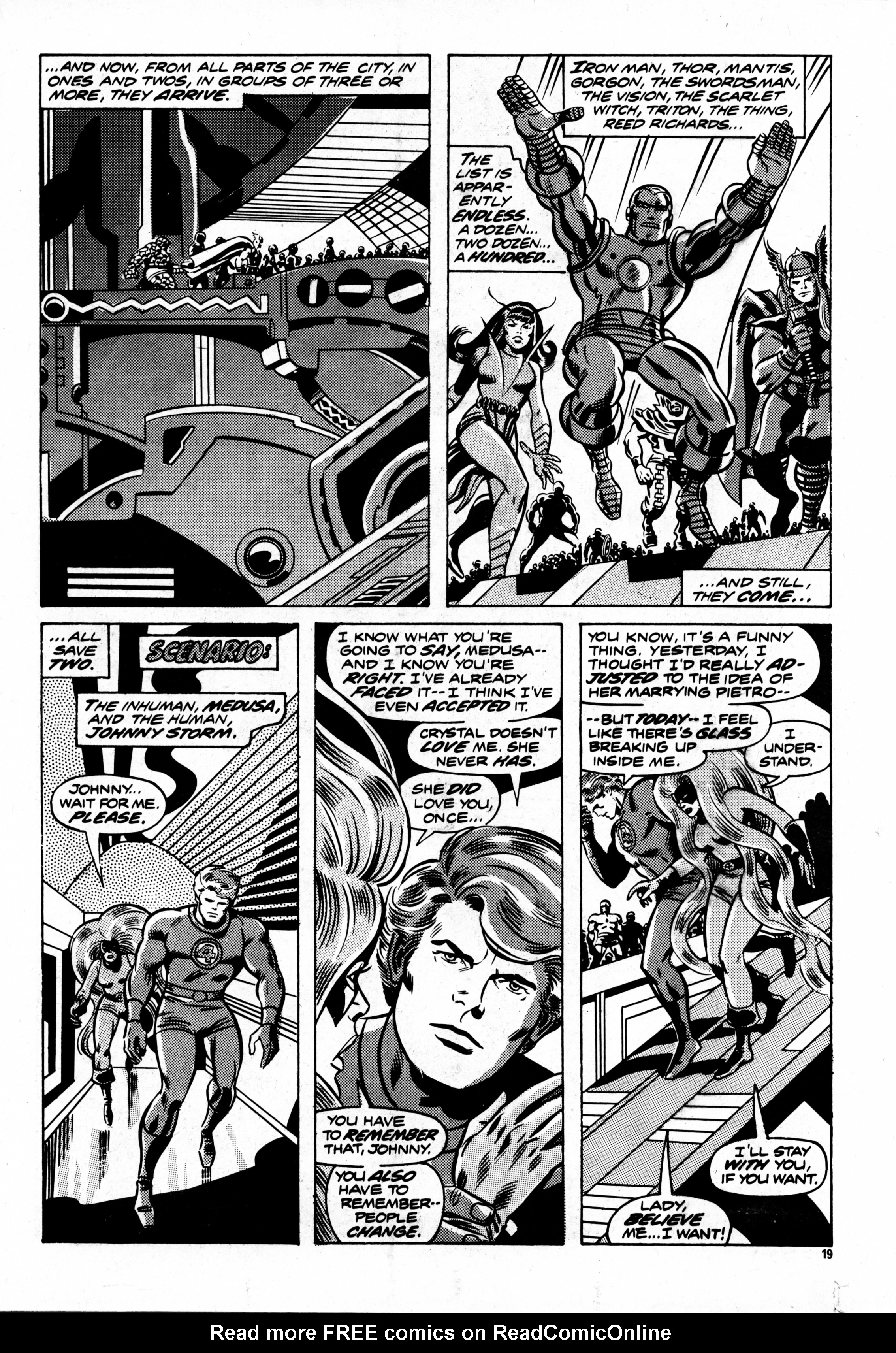 Read online Fantastic Four (1982) comic -  Issue #18 - 19