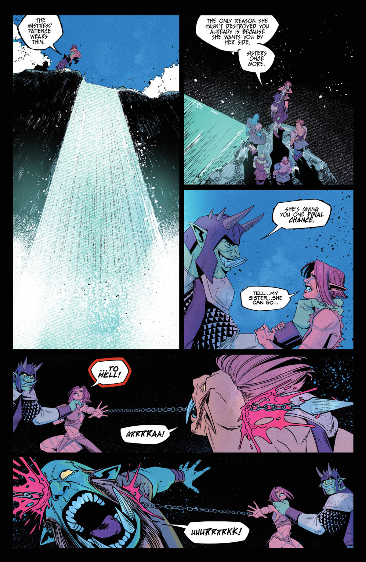 Read online Queen of Swords: A Barbaric Story comic -  Issue #2 - 22