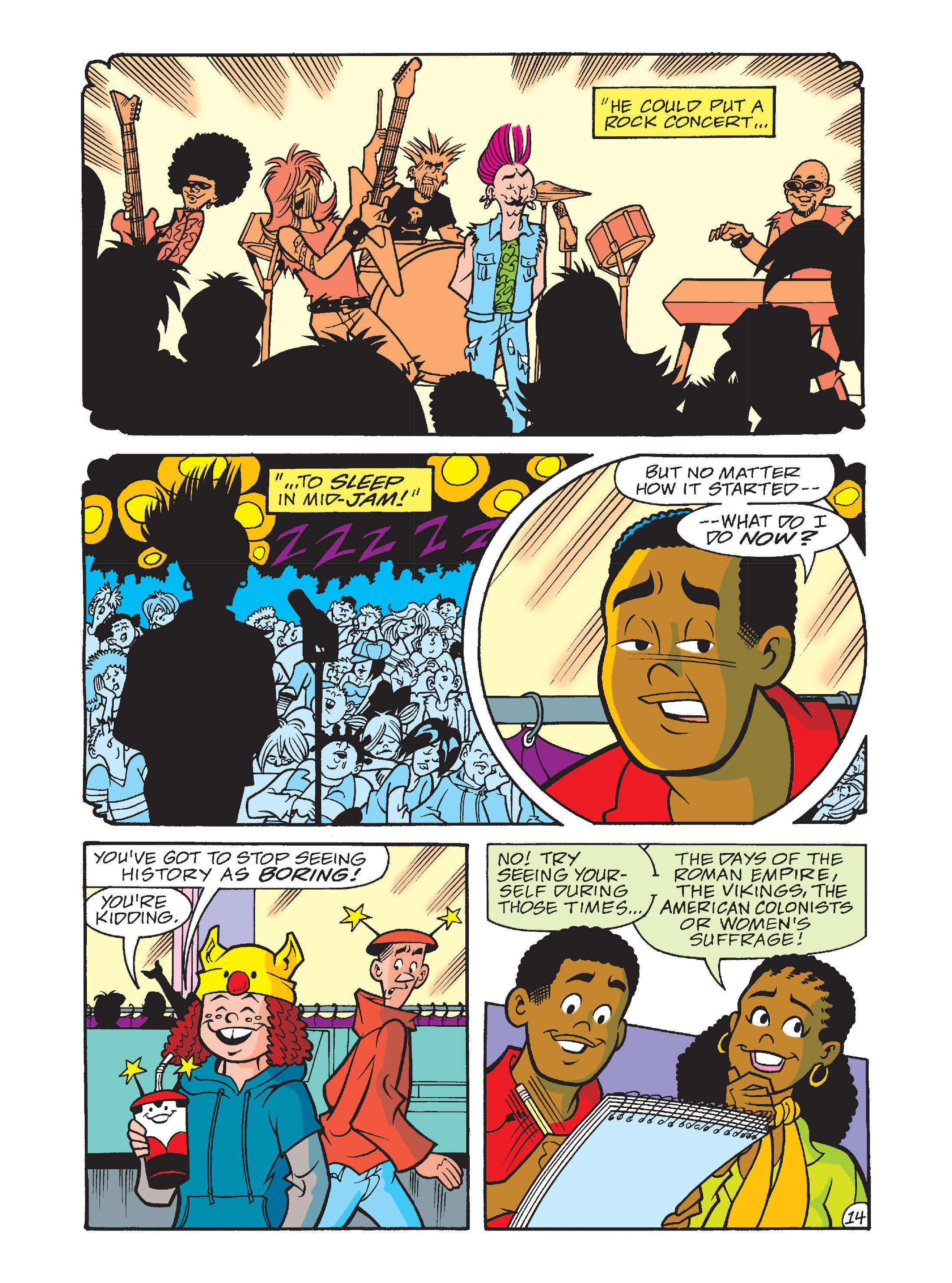 Read online Archie's Funhouse Double Digest comic -  Issue #10 - 49