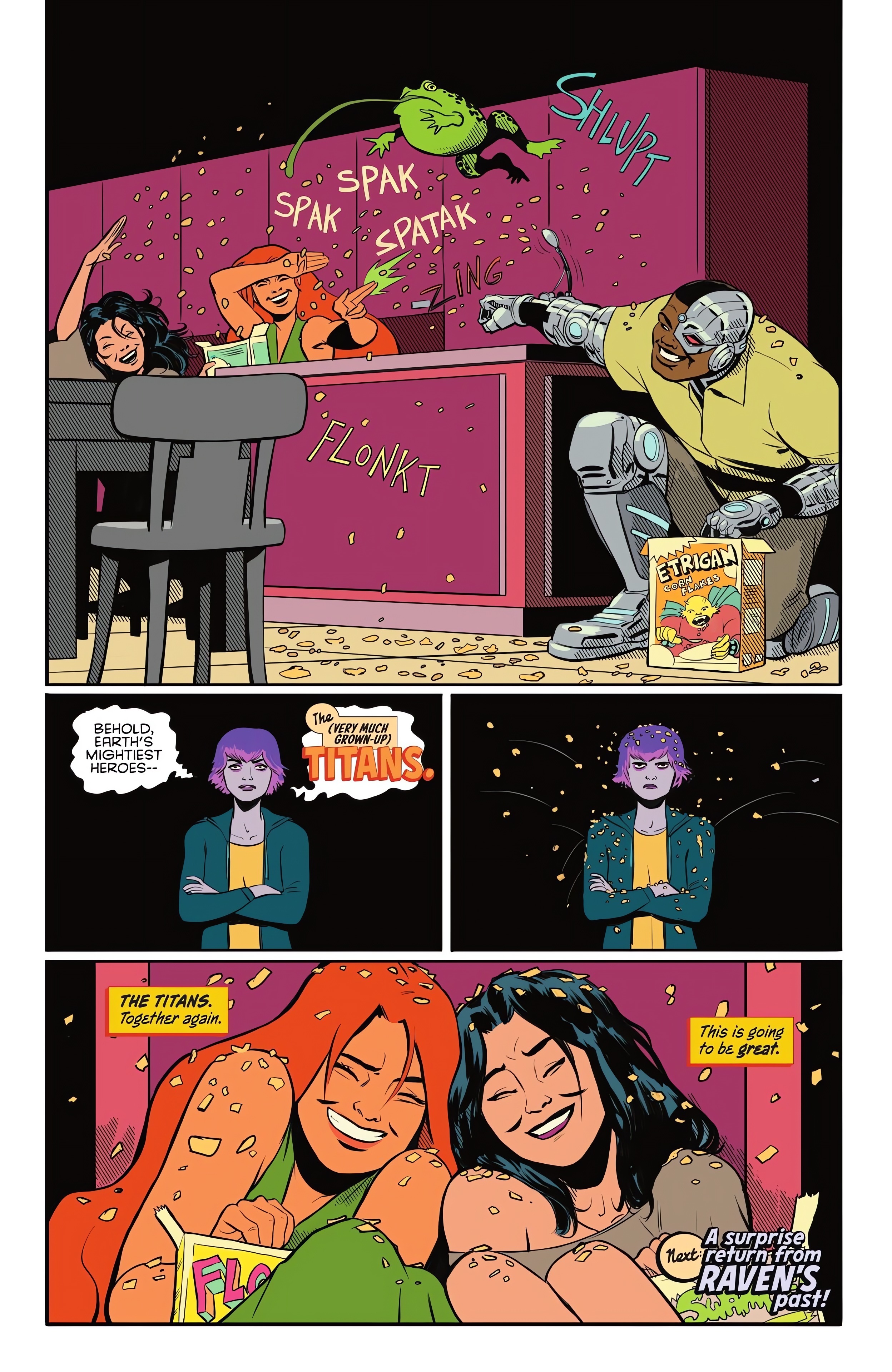 Read online Tales of the Titans comic -  Issue #1 - 32