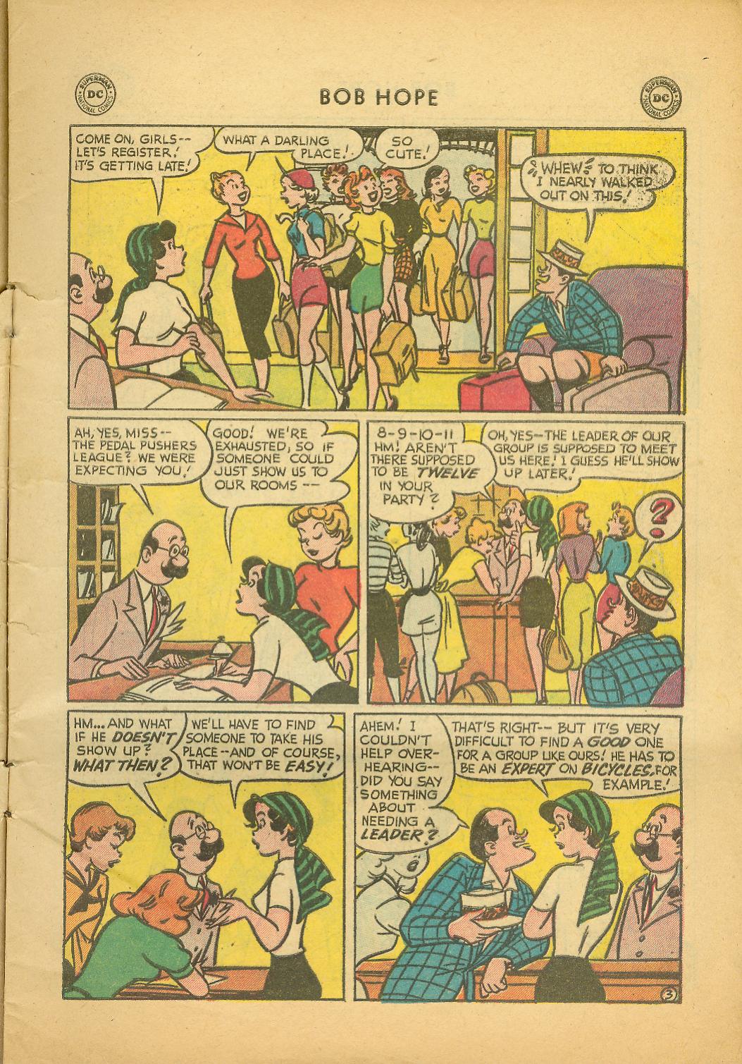 Read online The Adventures of Bob Hope comic -  Issue #35 - 5