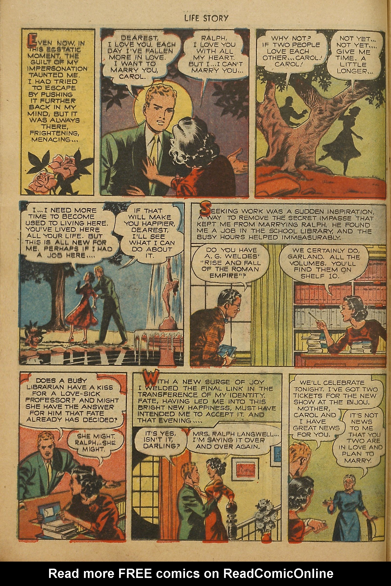 Read online Life Story comic -  Issue #16 - 11