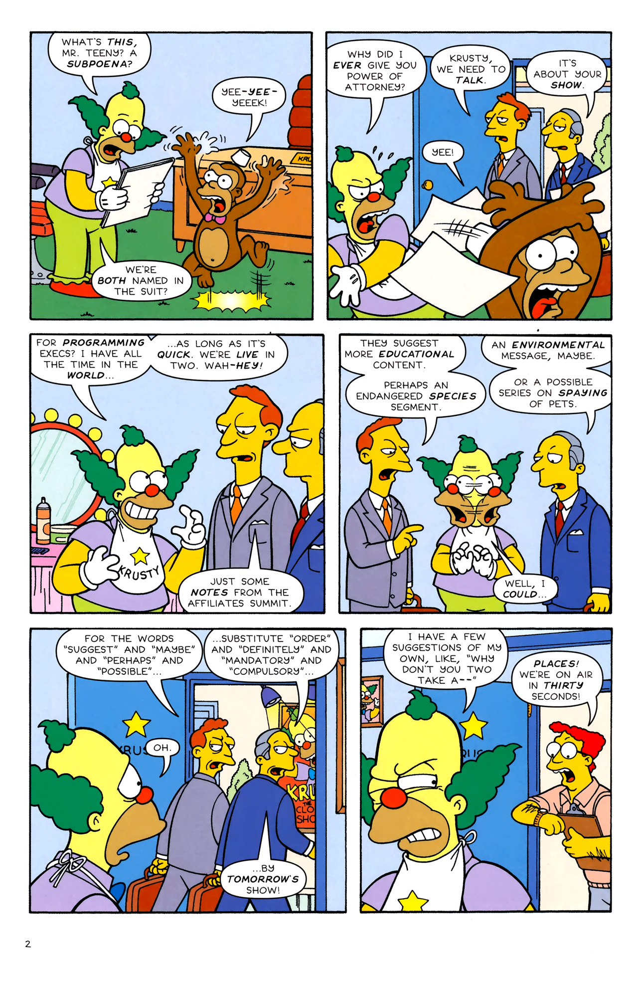 Read online Bongo Comics Free-For-All! comic -  Issue #2010 - 4