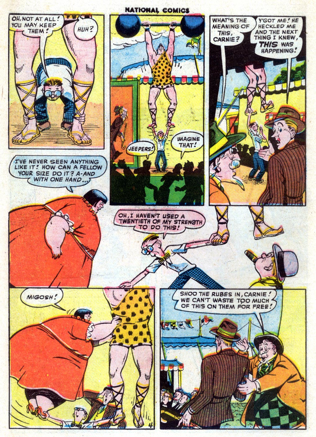 Read online National Comics comic -  Issue #69 - 6