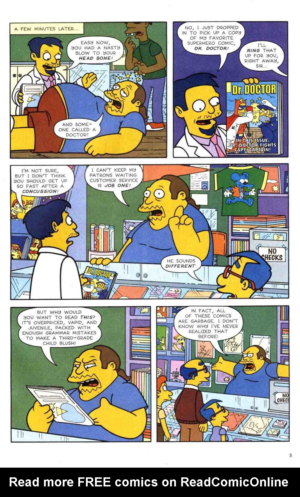 Read online Bongo Comics Free-For-All! comic -  Issue #2006 - 4