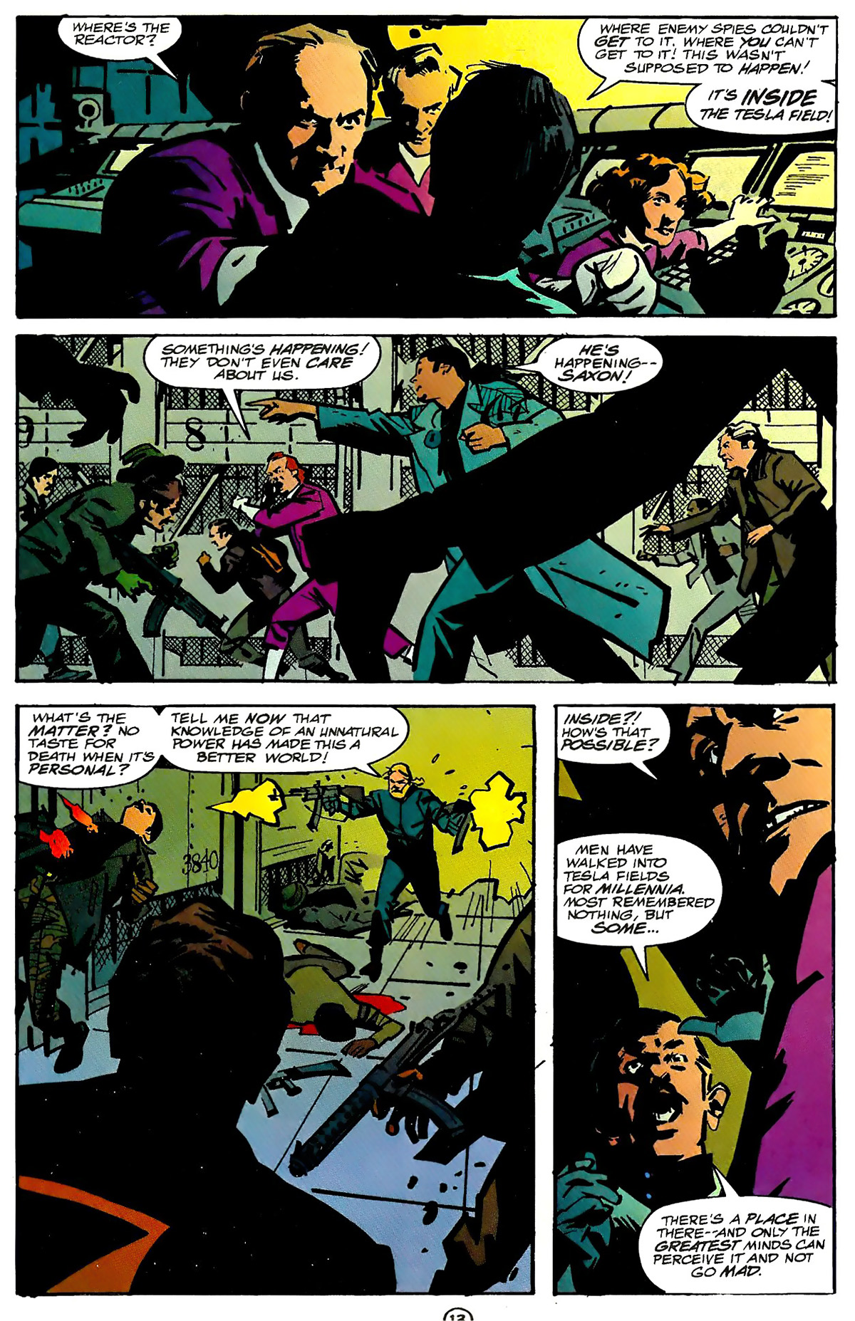 Read online Challengers of the Unknown (1997) comic -  Issue #9 - 14