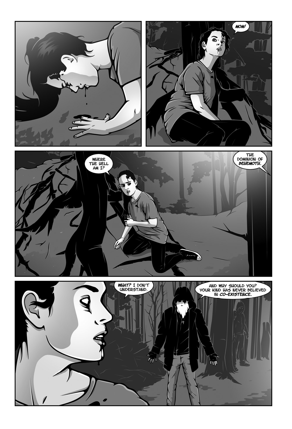 Read online Hollow Girl comic -  Issue #8 - 12