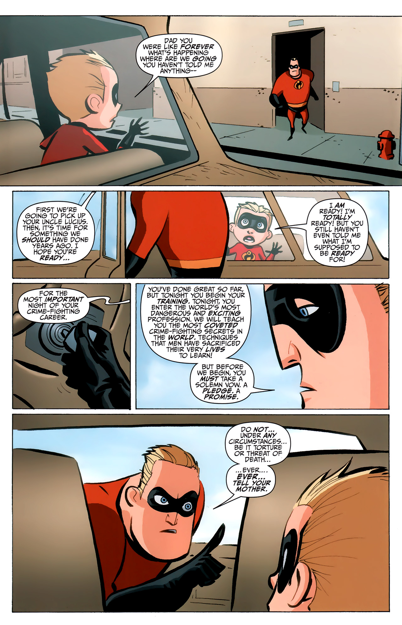 Read online The Incredibles (2009) comic -  Issue #8 - 12