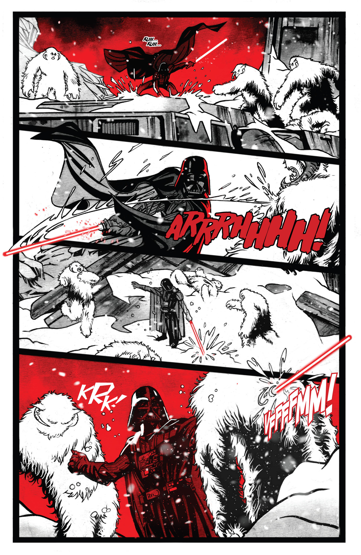 Read online Star Wars: Darth Vader - Black, White & Red comic -  Issue #4 - 30