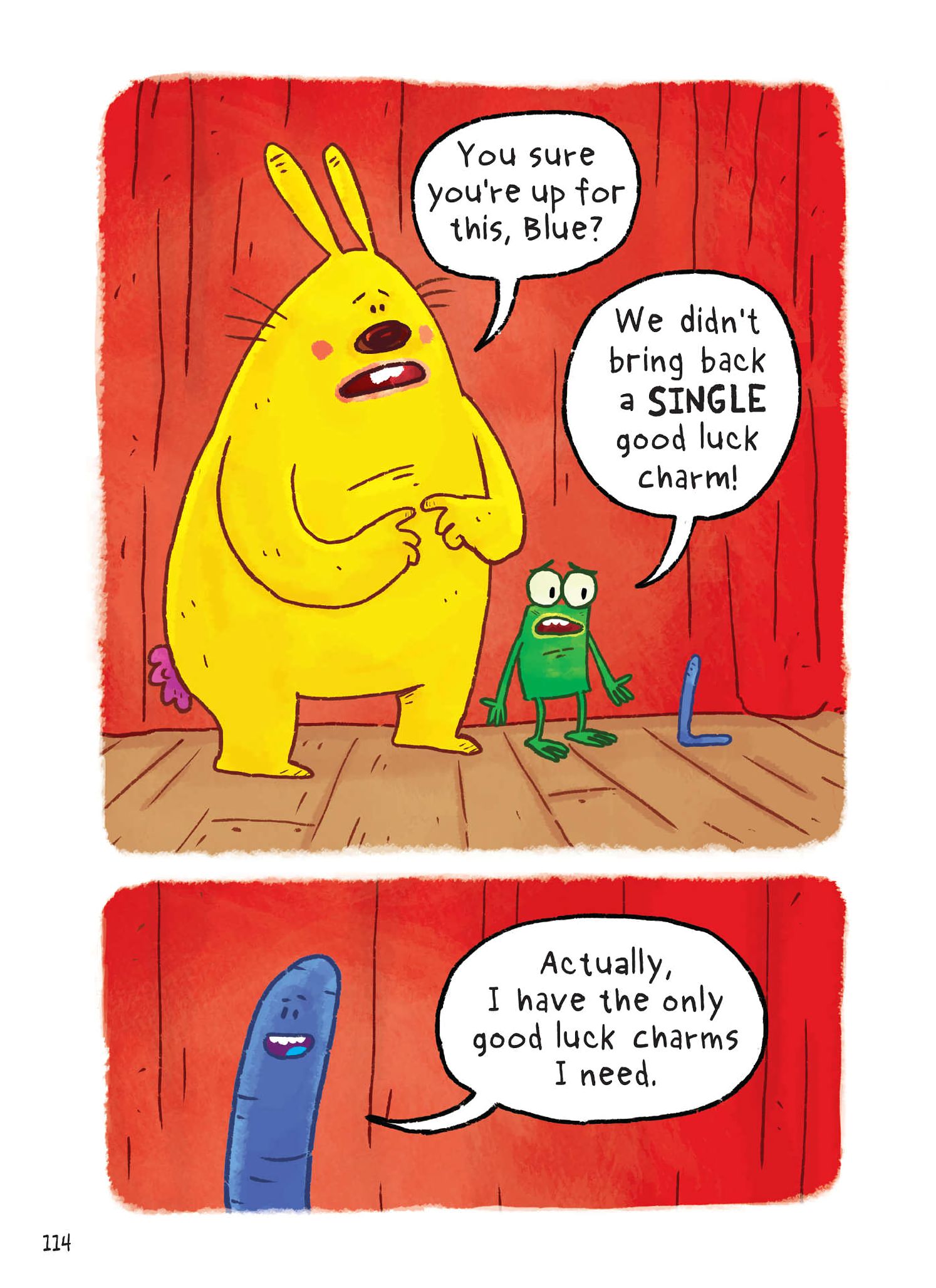 Read online Blue, Barry & Pancakes comic -  Issue # TPB 5 - 113