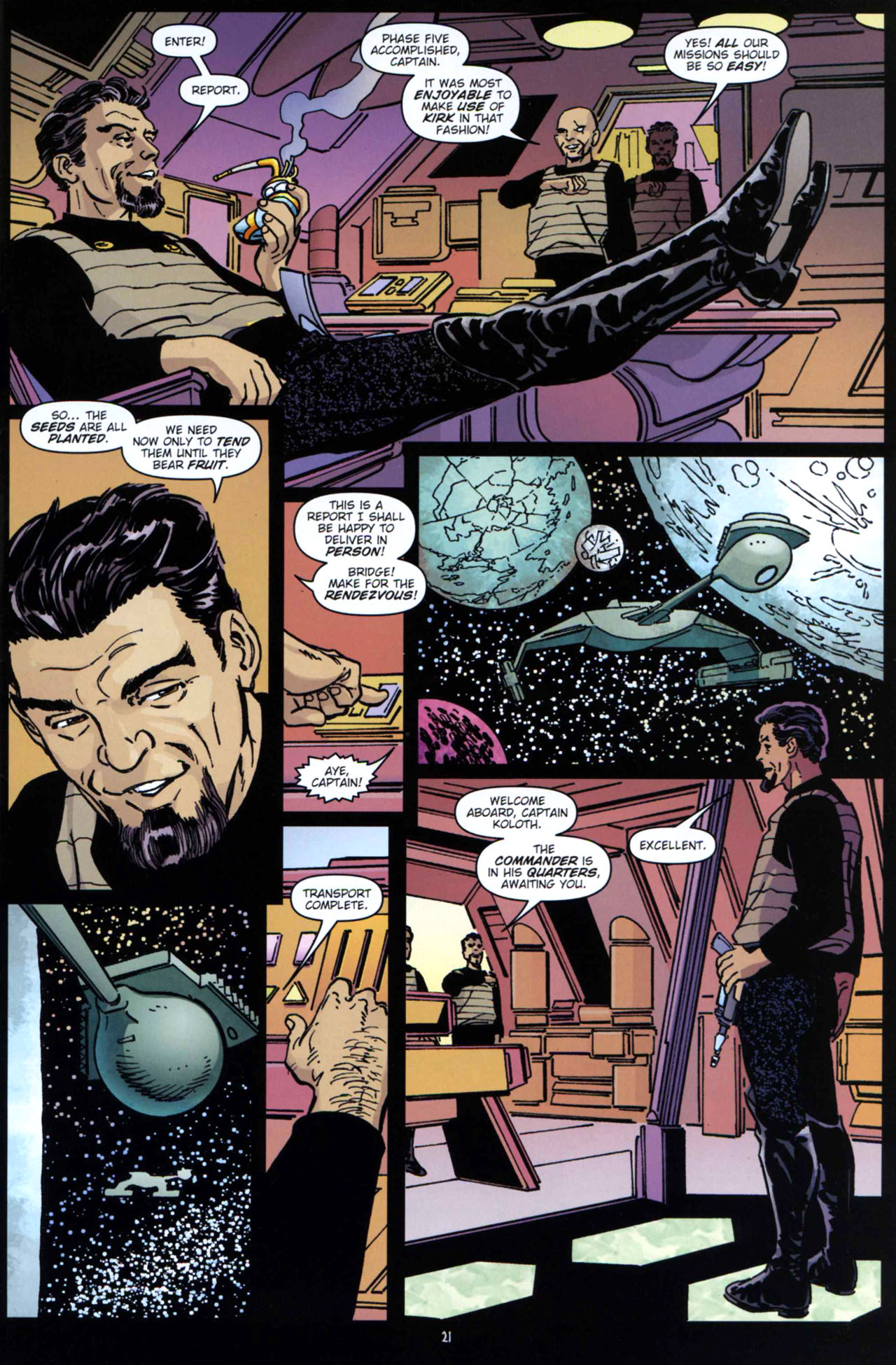 Read online Star Trek: Romulans - The Hollow Crown comic -  Issue #1 - 21