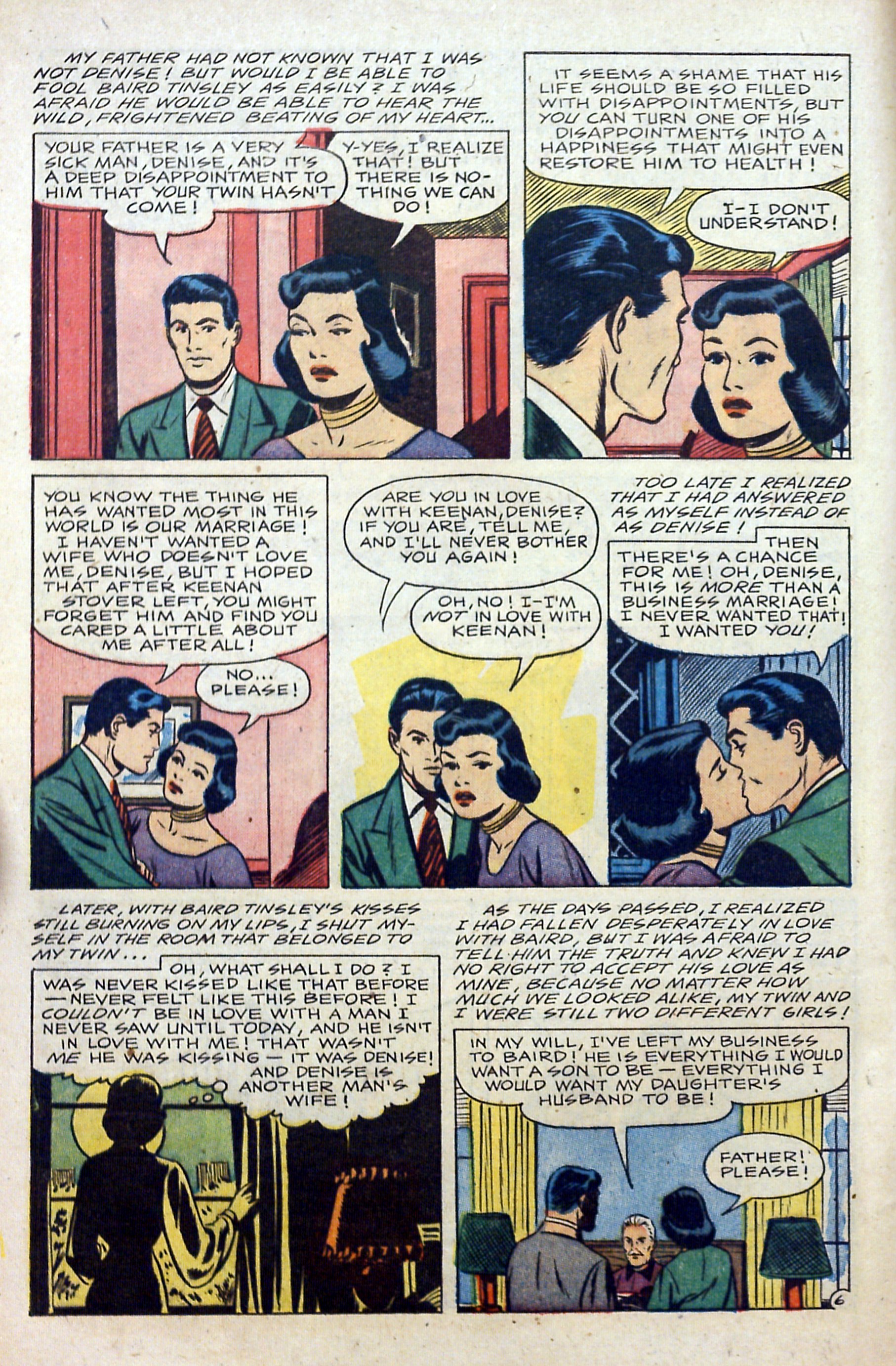 Read online Glamorous Romances comic -  Issue #61 - 8