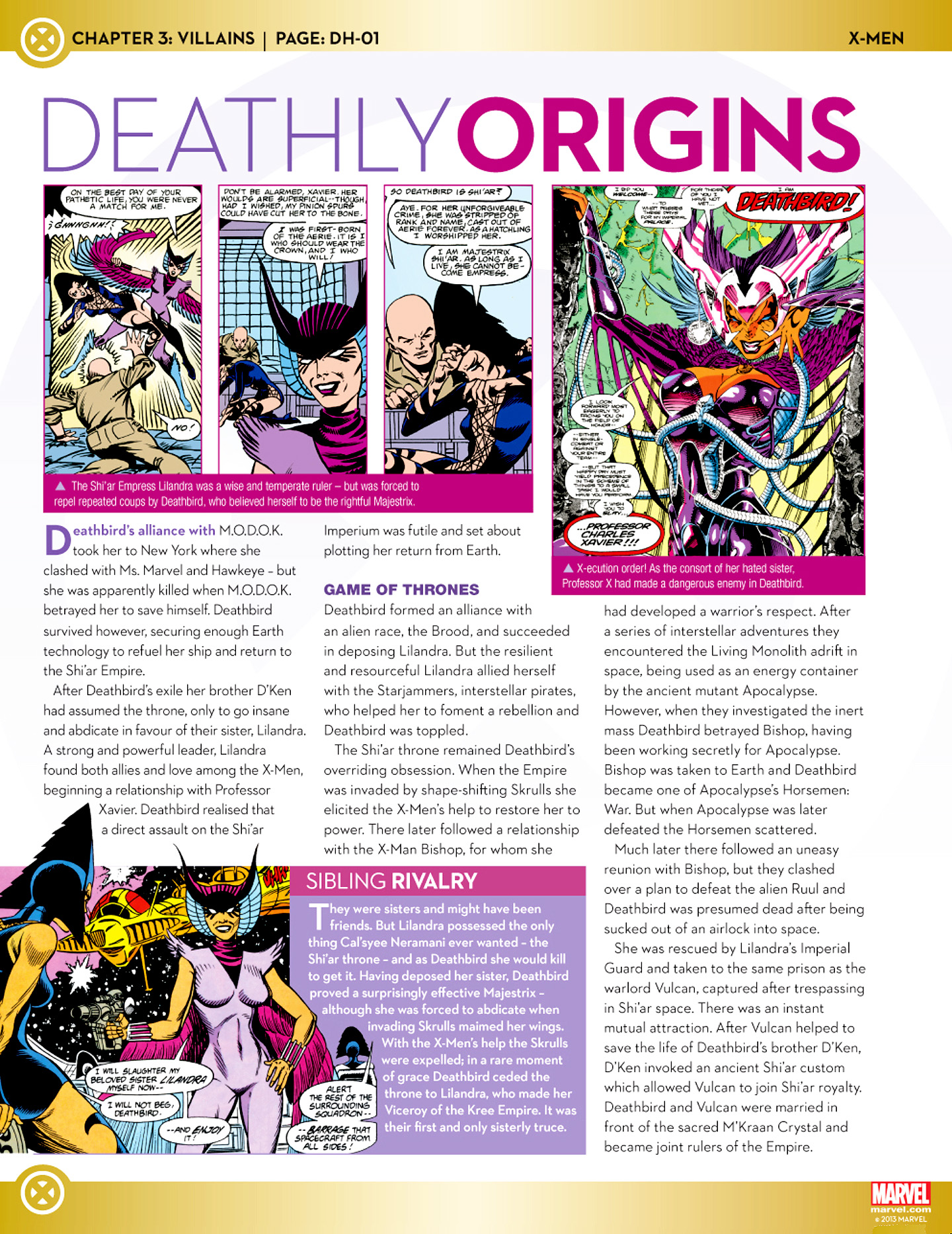 Read online Marvel Fact Files comic -  Issue #27 - 30