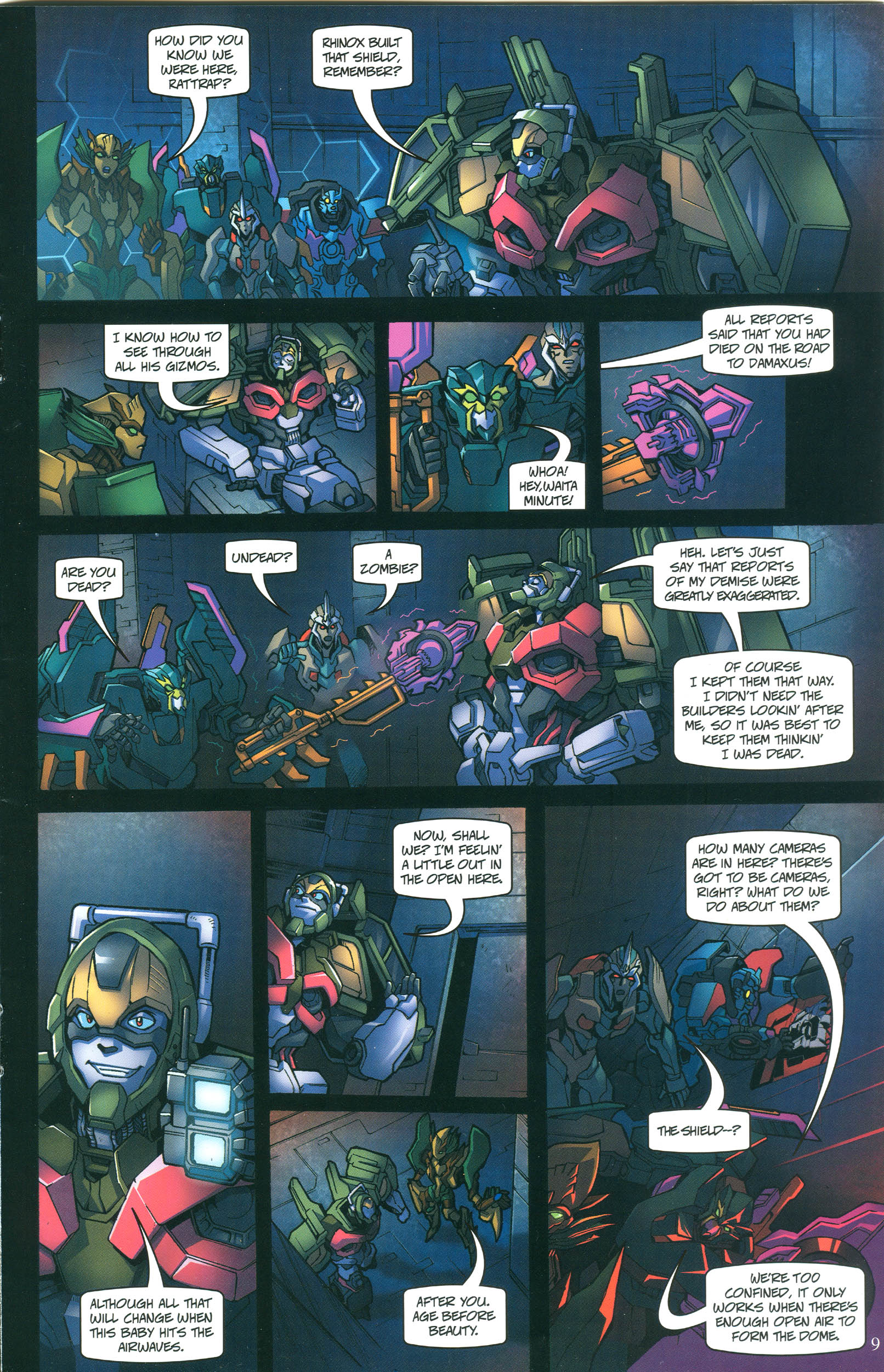 Read online Transformers: Collectors' Club comic -  Issue #55 - 9