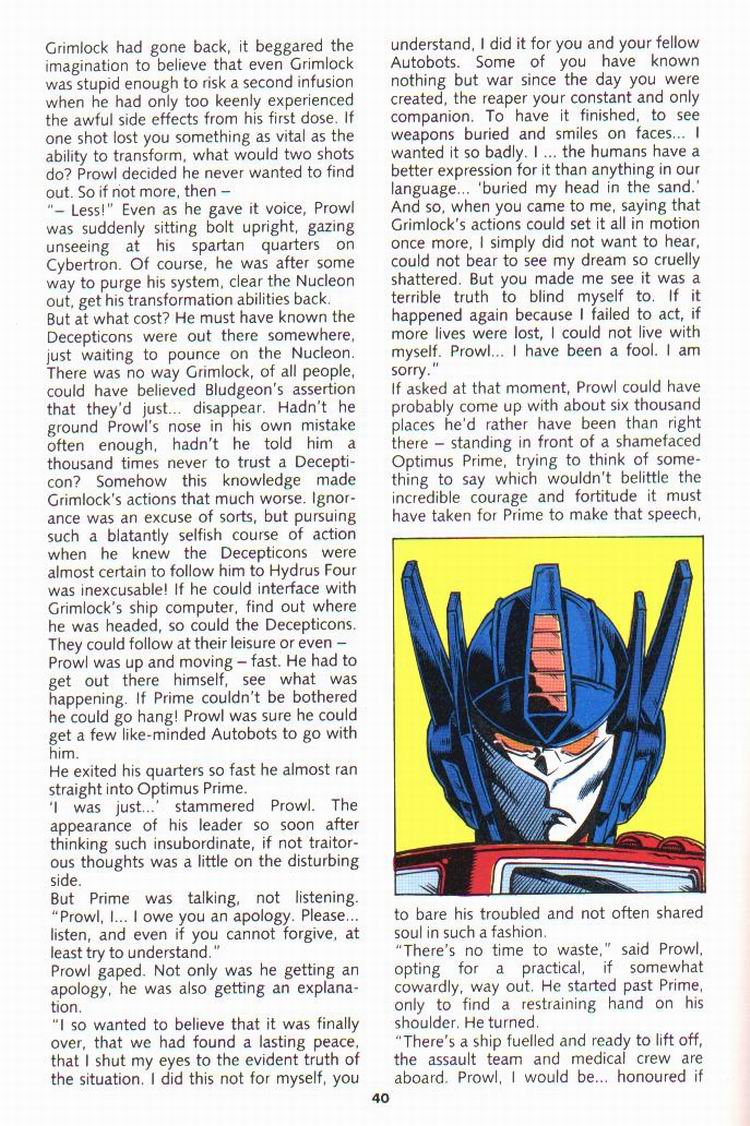 Read online The Transformers Annual comic -  Issue #1991 - 14