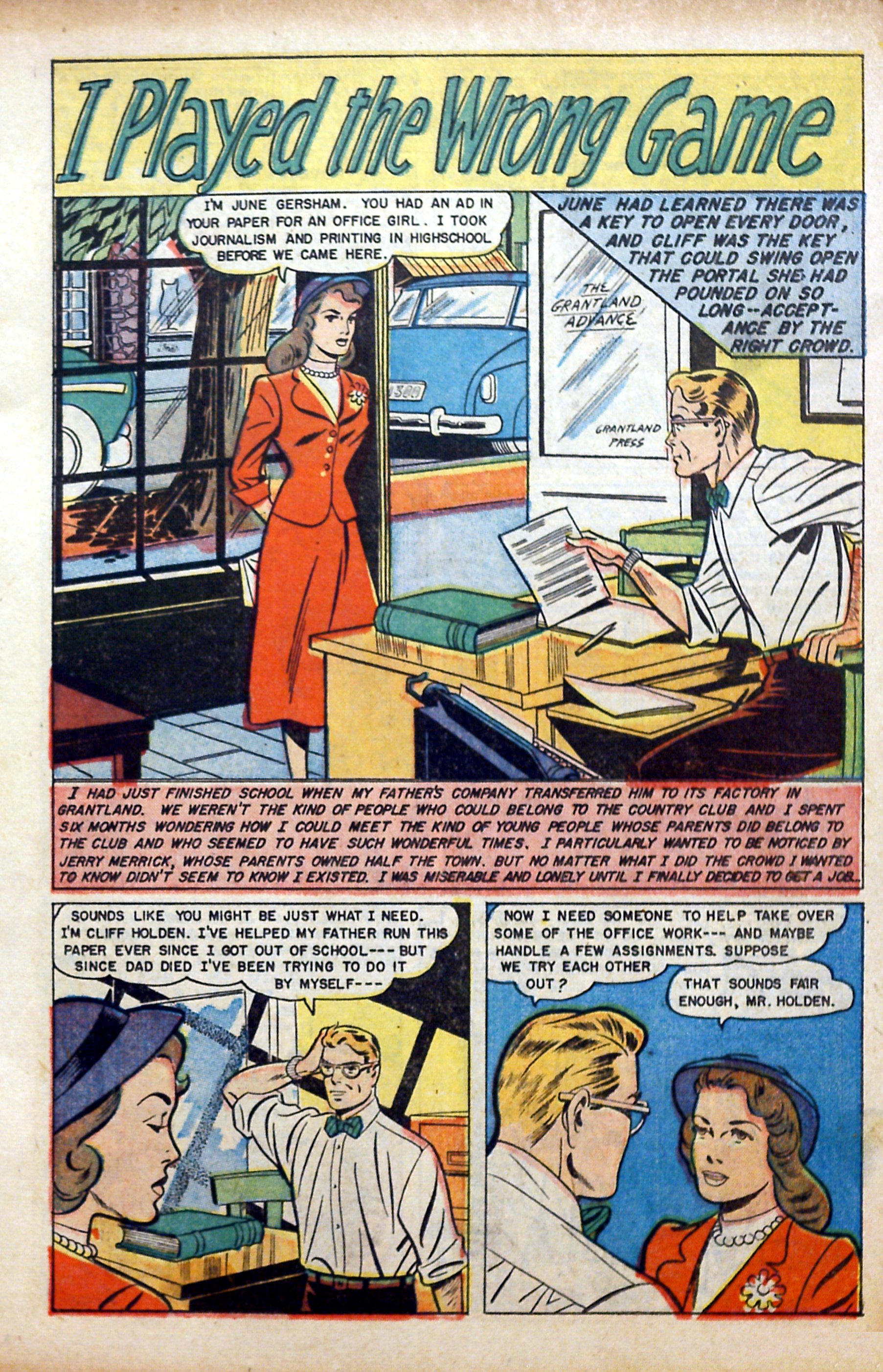 Read online Glamorous Romances comic -  Issue #56 - 11