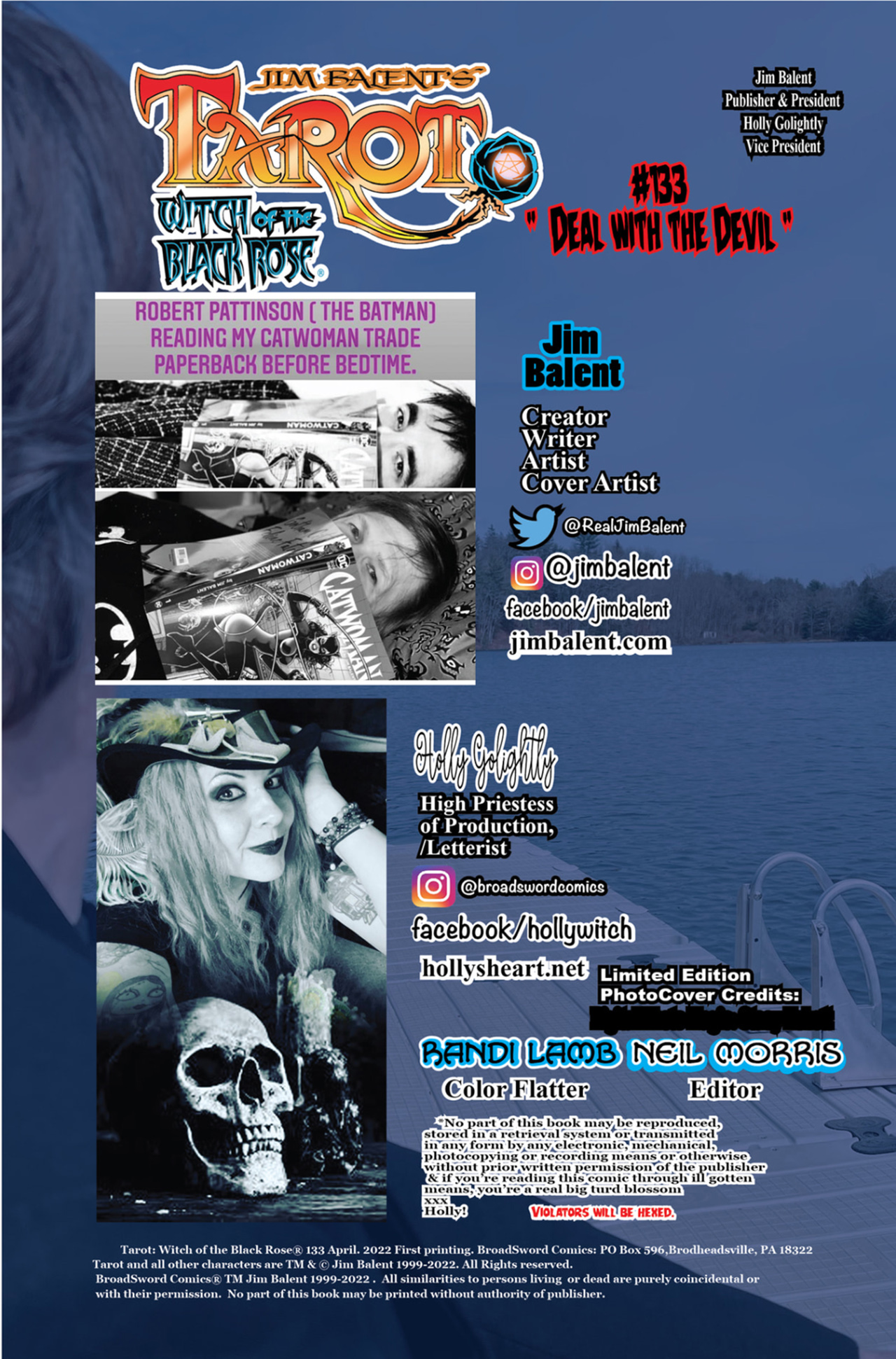 Read online Tarot: Witch of the Black Rose comic -  Issue #133 - 2