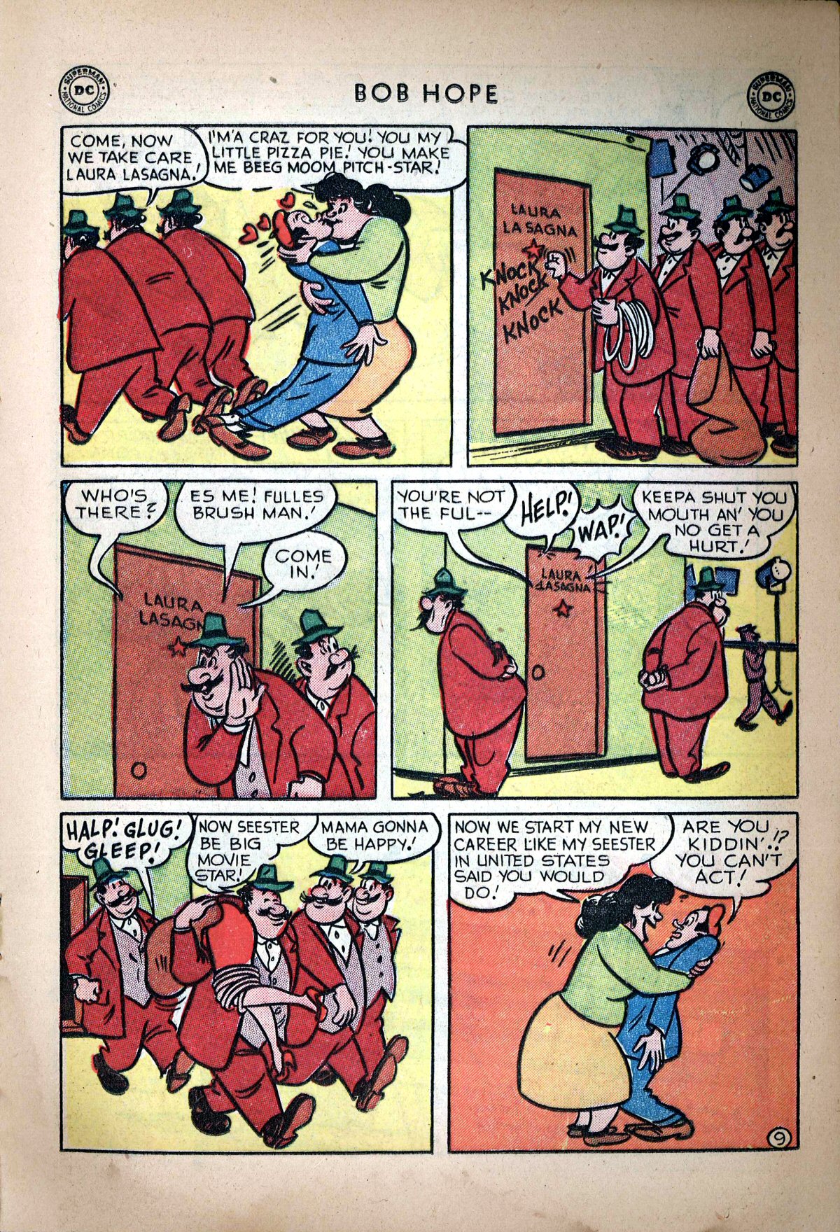 Read online The Adventures of Bob Hope comic -  Issue #23 - 19