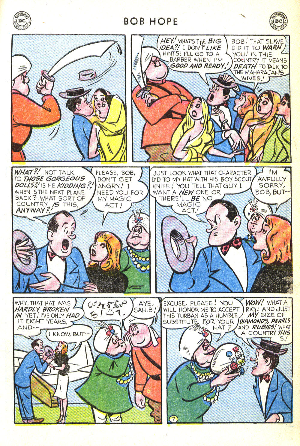 Read online The Adventures of Bob Hope comic -  Issue #30 - 9