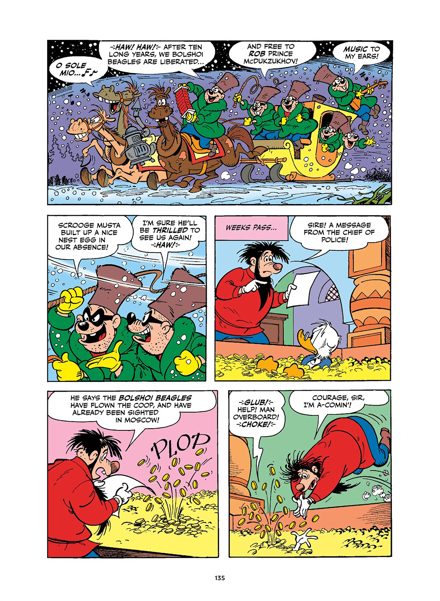 Read online Uncle Scrooge and Donald Duck in Les Misérables and War and Peace comic -  Issue # TPB (Part 2) - 35