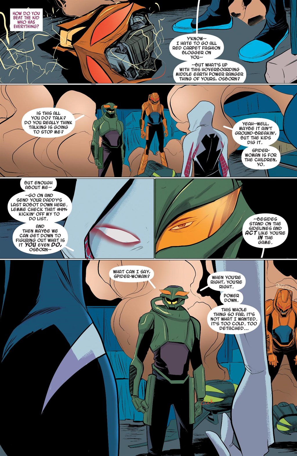 Spider-Gwen: Ghost-Spider - Edge of Spider-Verse (Modern Era Epic Collection) chapter 3 page 6