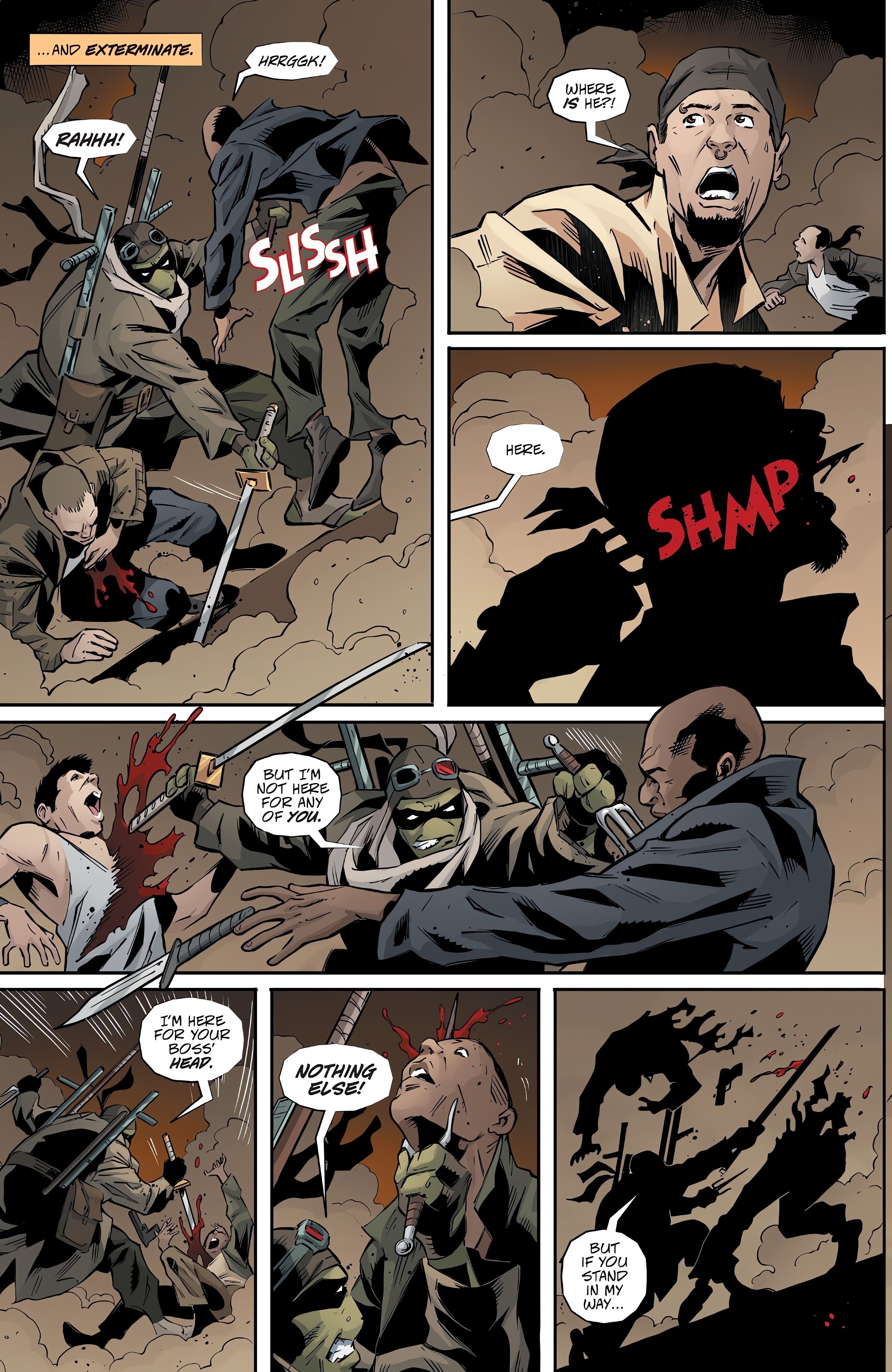Read online Teenage Mutant Ninja Turtles: The Last Ronin - The Lost Years comic -  Issue #5 - 19