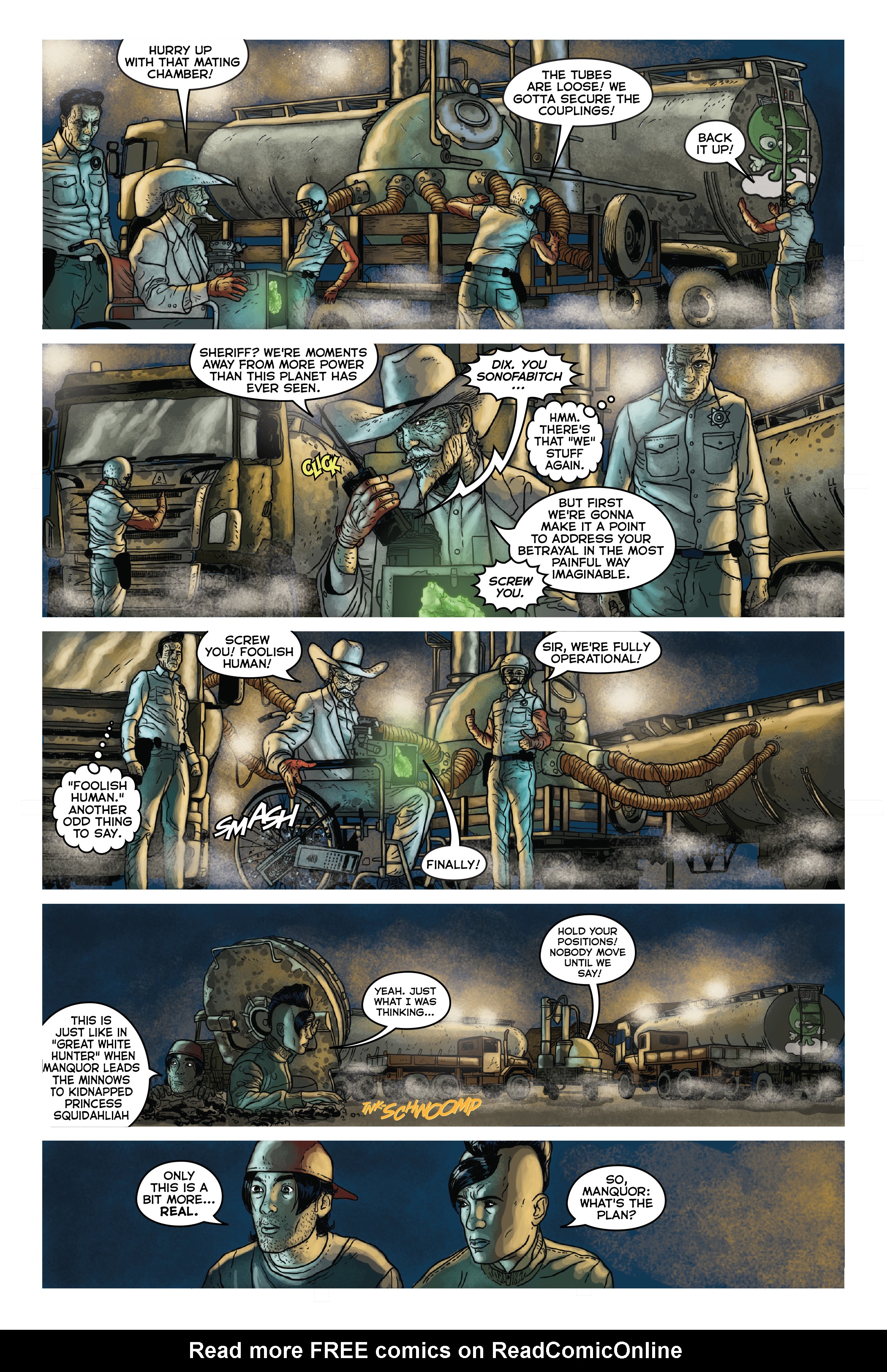 Read online Night of the Mullets comic -  Issue #5 - 7