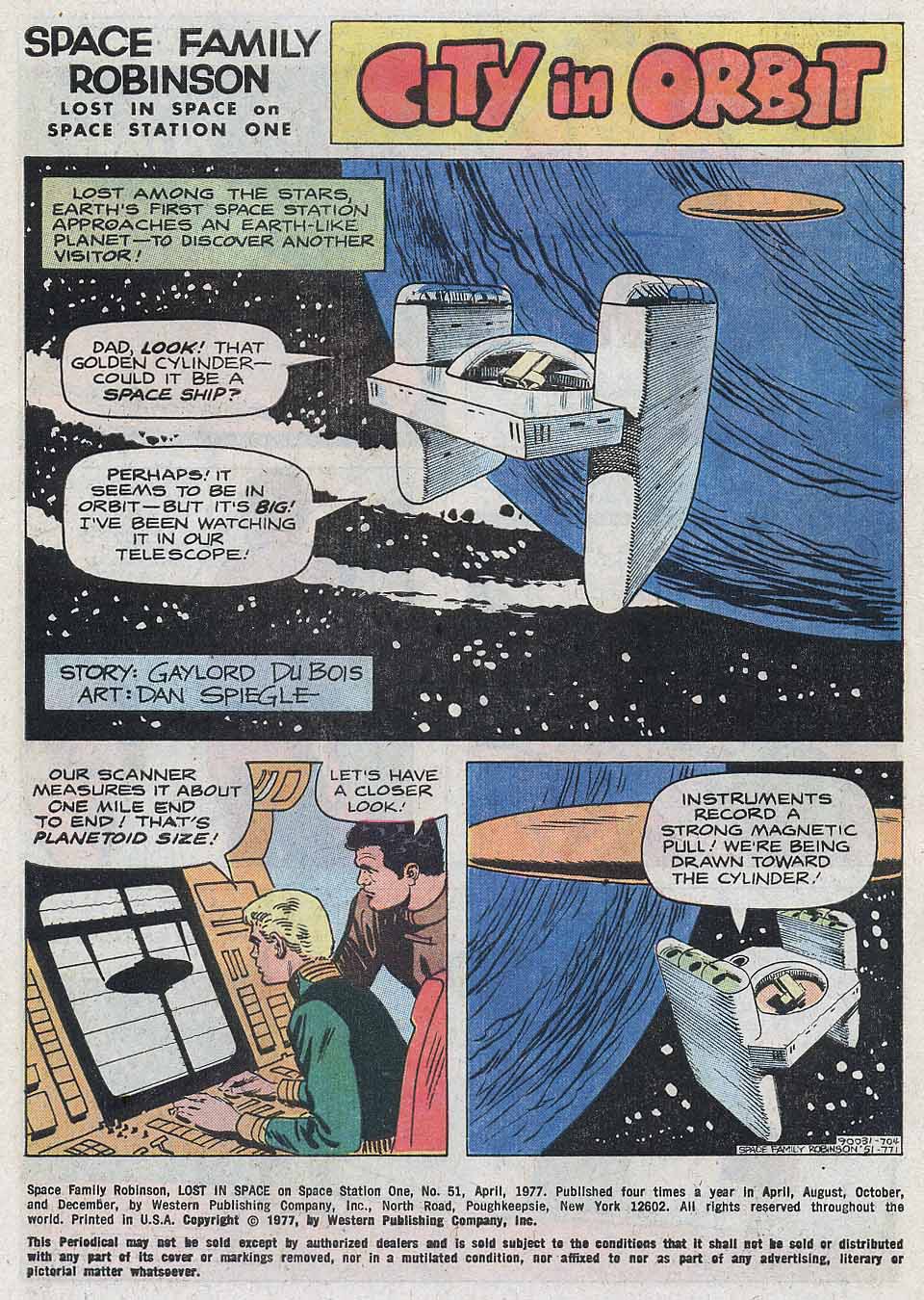 Read online Space Family Robinson comic -  Issue #51 - 3