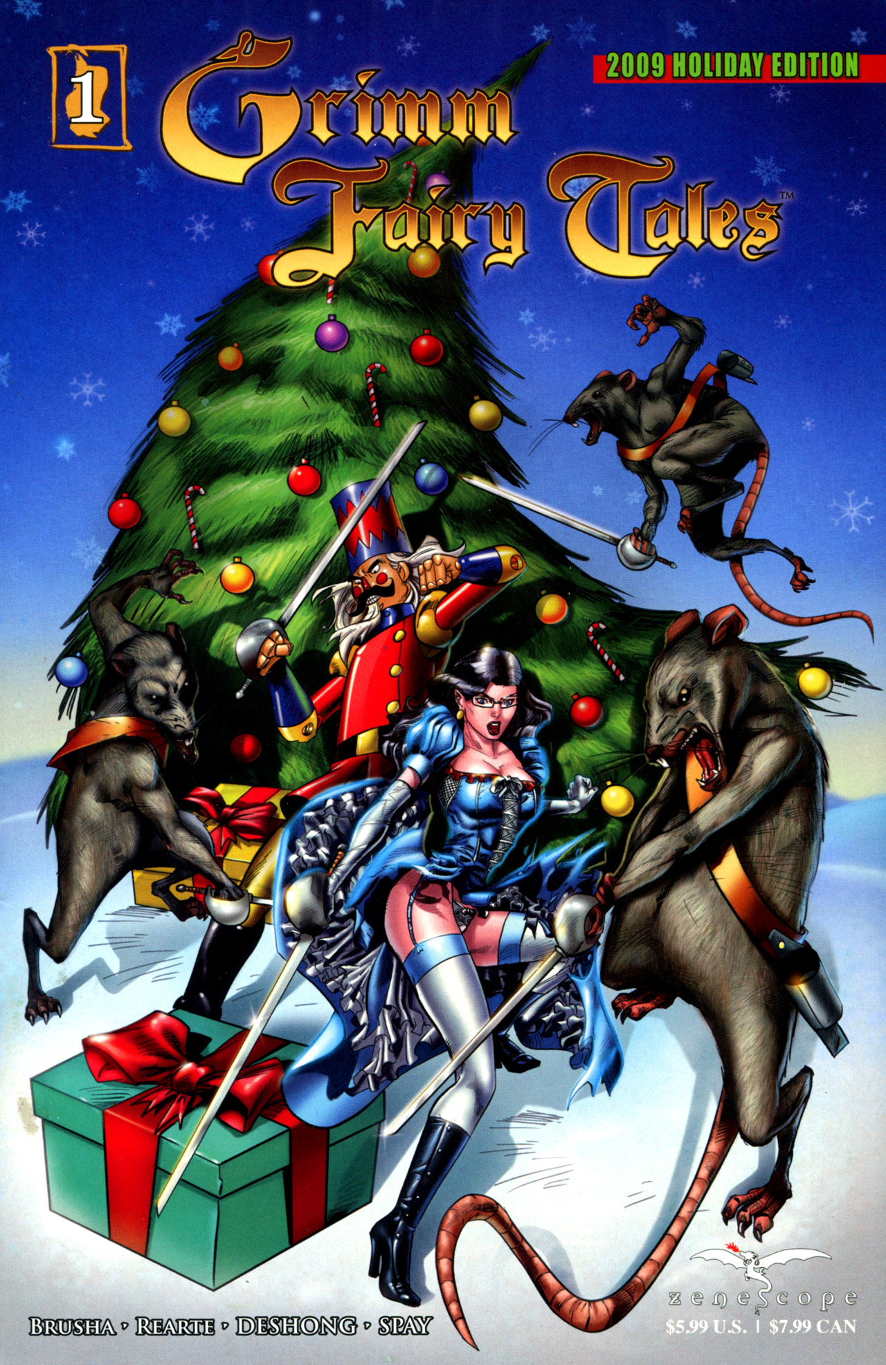 Read online Grimm Fairy Tales: Holiday Editions comic -  Issue #1 - 1