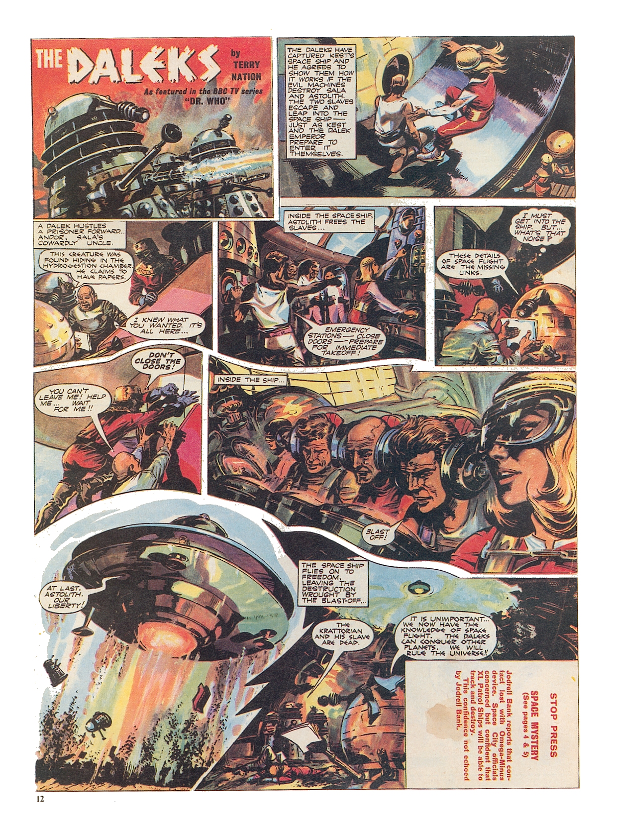 Read online Dalek Chronicles comic -  Issue # TPB - 12