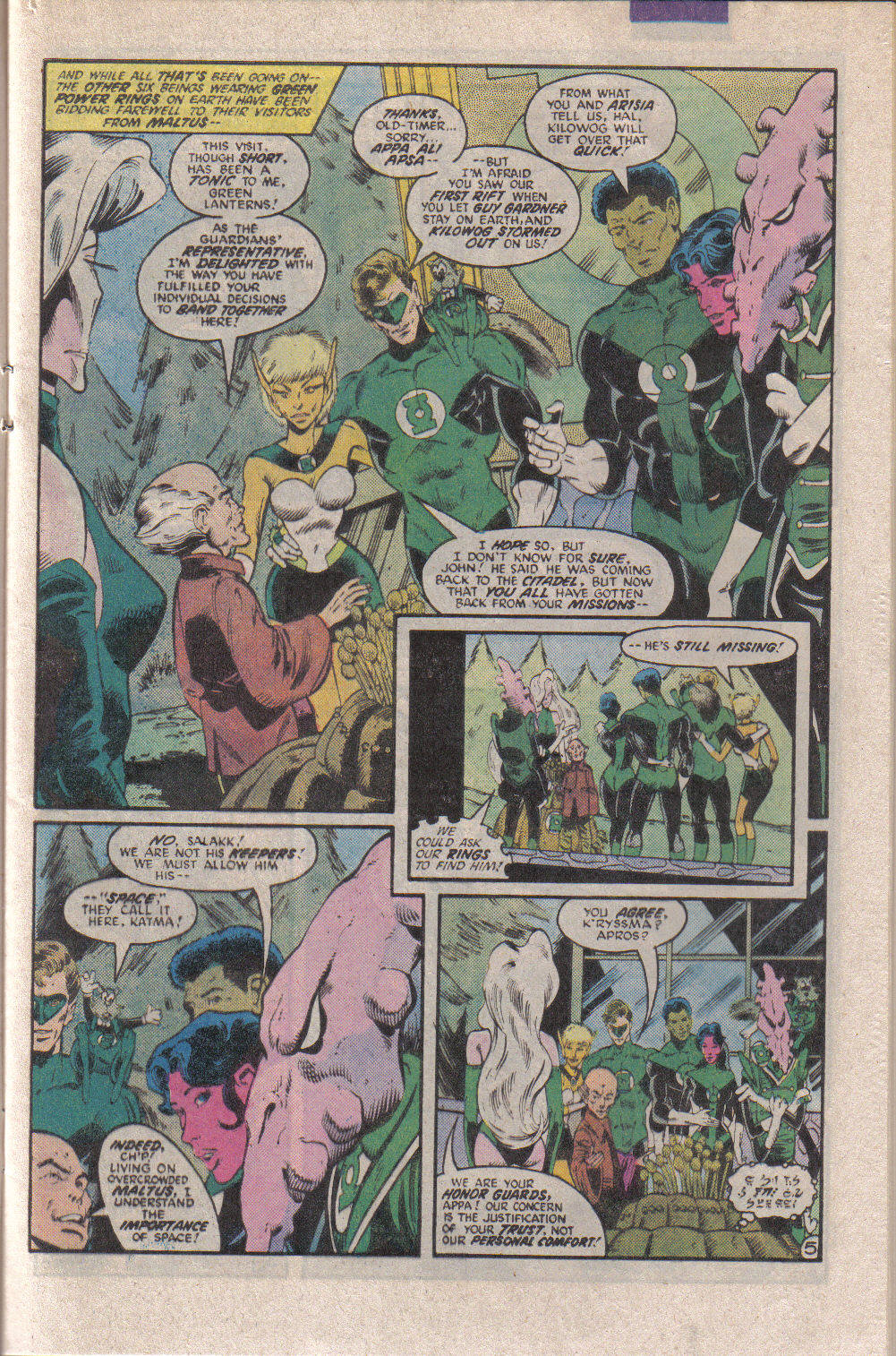 Read online The Green Lantern Corps comic -  Issue #208 - 9