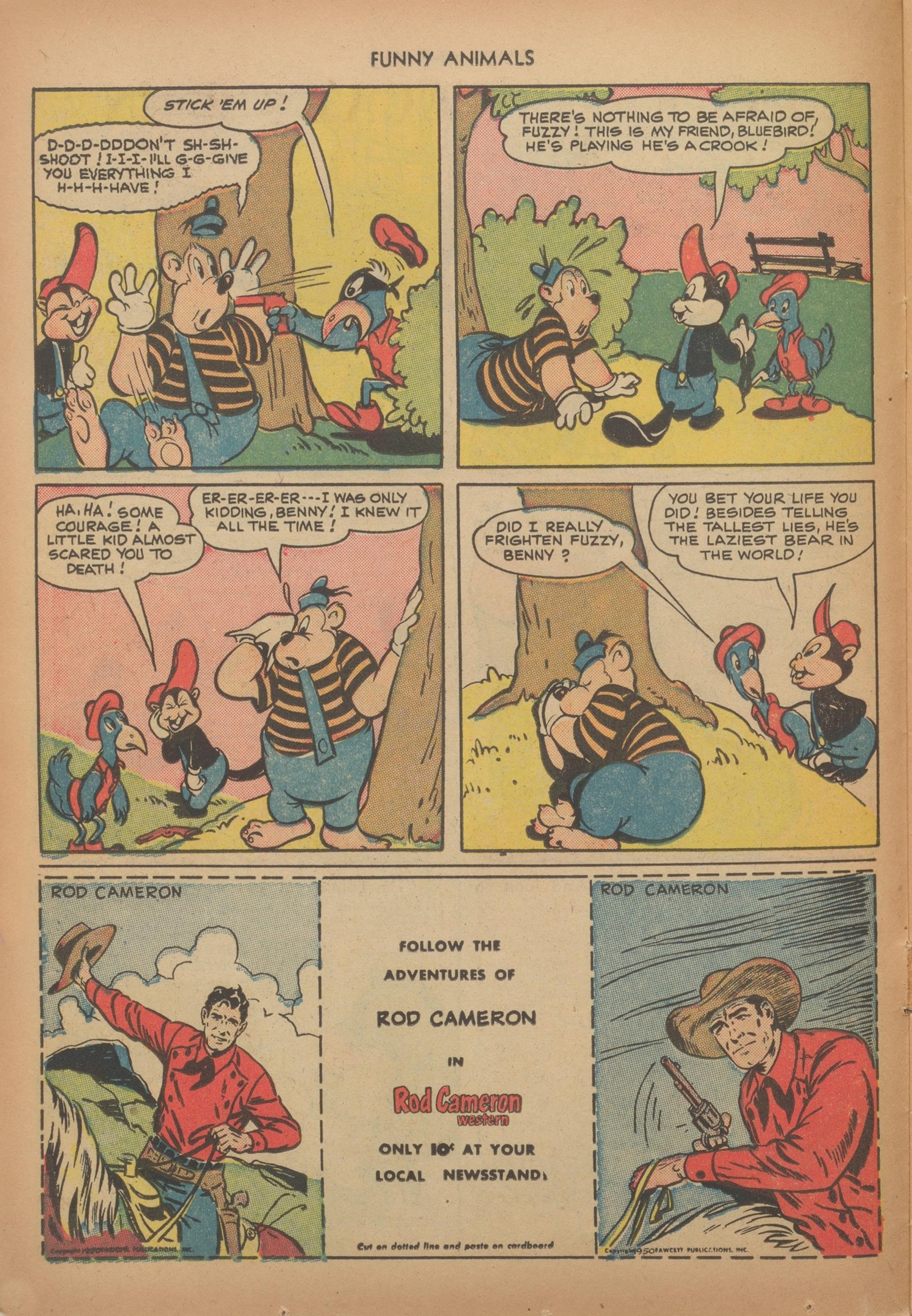 Read online Fawcett's Funny Animals comic -  Issue #66 - 14