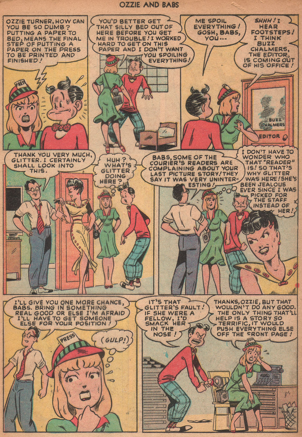 Read online Ozzie And Babs comic -  Issue #8 - 5