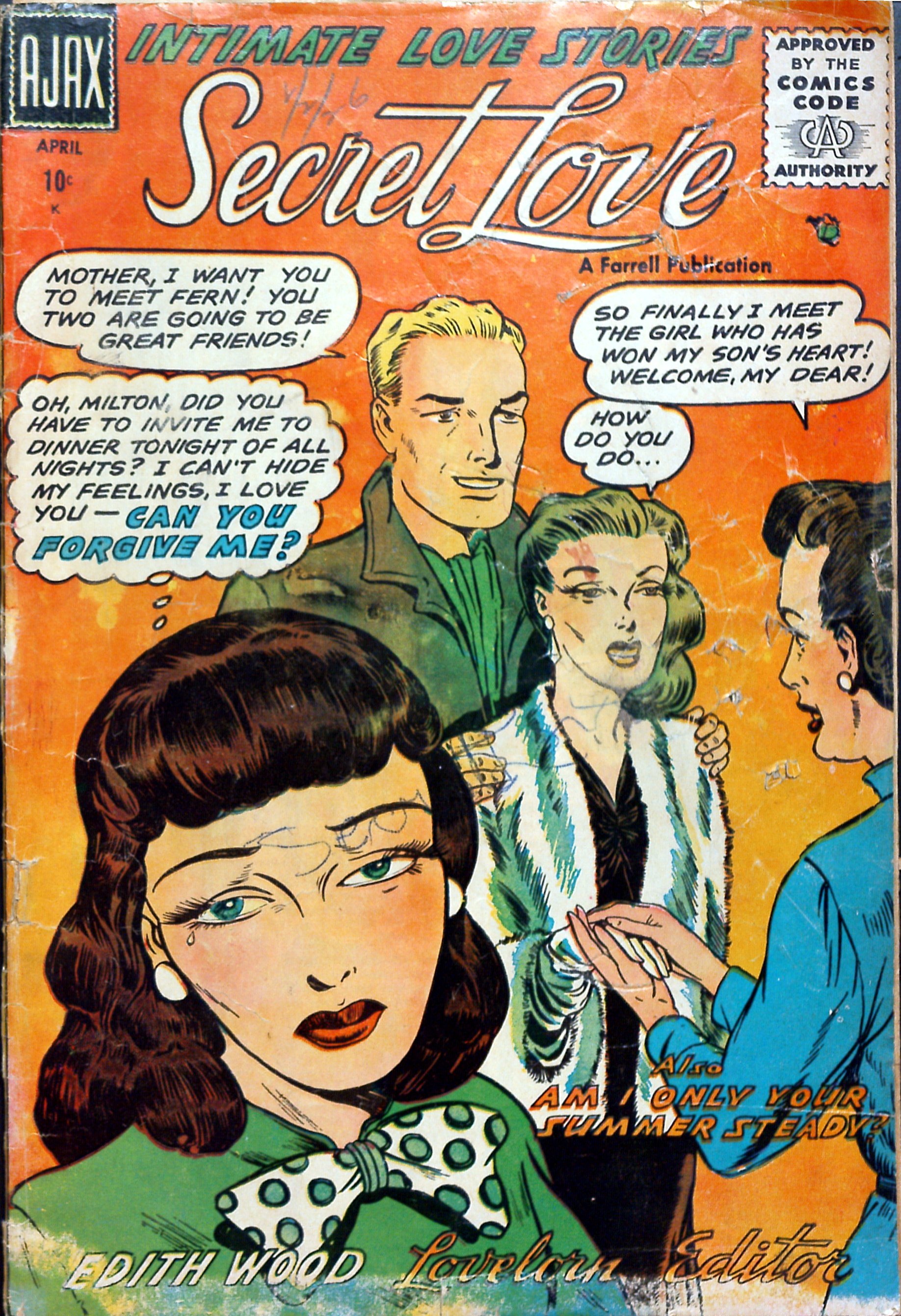 Read online Secret Love comic -  Issue #1 - 1