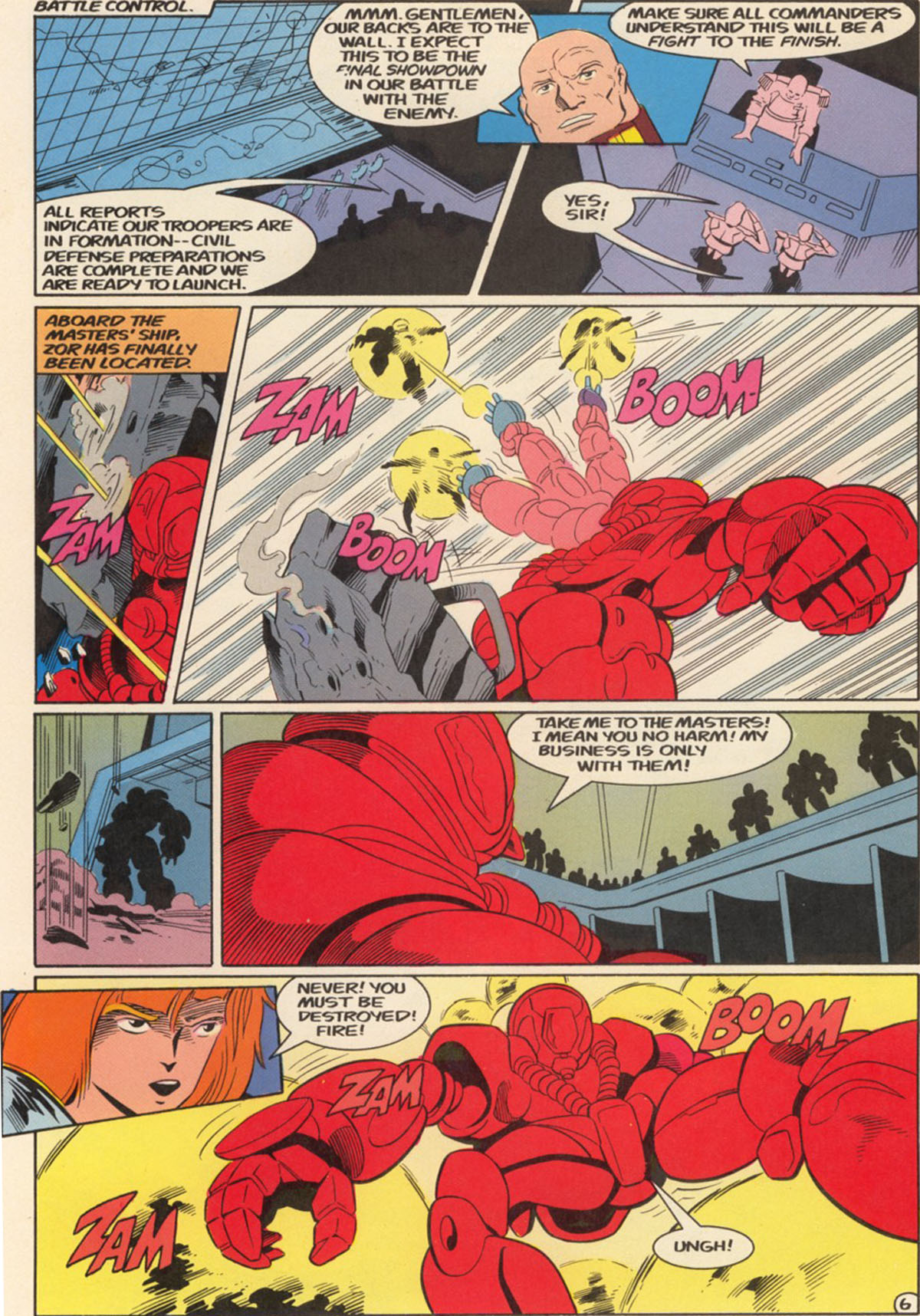 Read online Robotech Masters comic -  Issue #23 - 8
