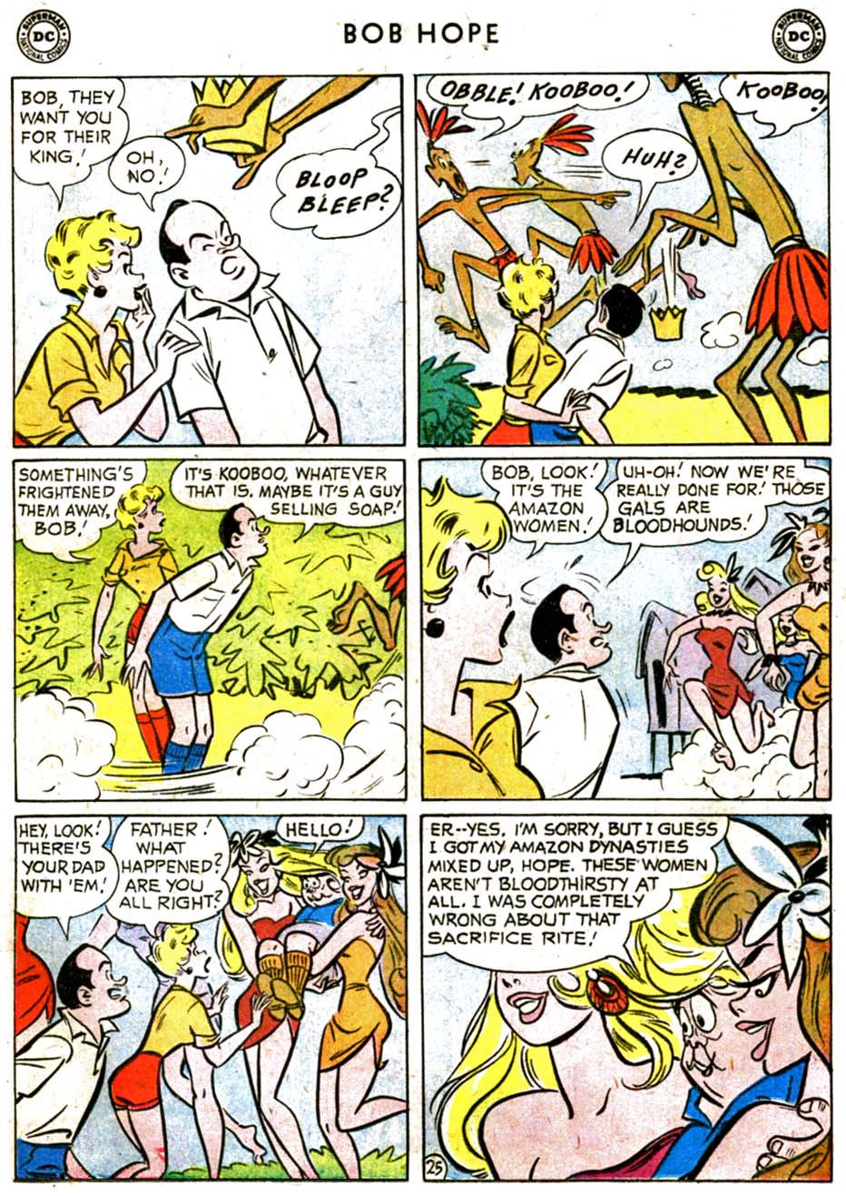 Read online The Adventures of Bob Hope comic -  Issue #65 - 31
