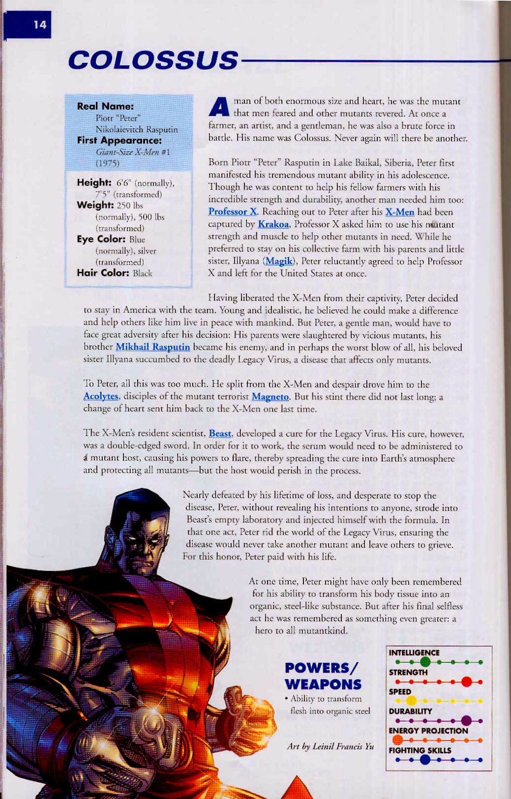 Read online Marvel Encyclopedia comic -  Issue # TPB 2 - 16