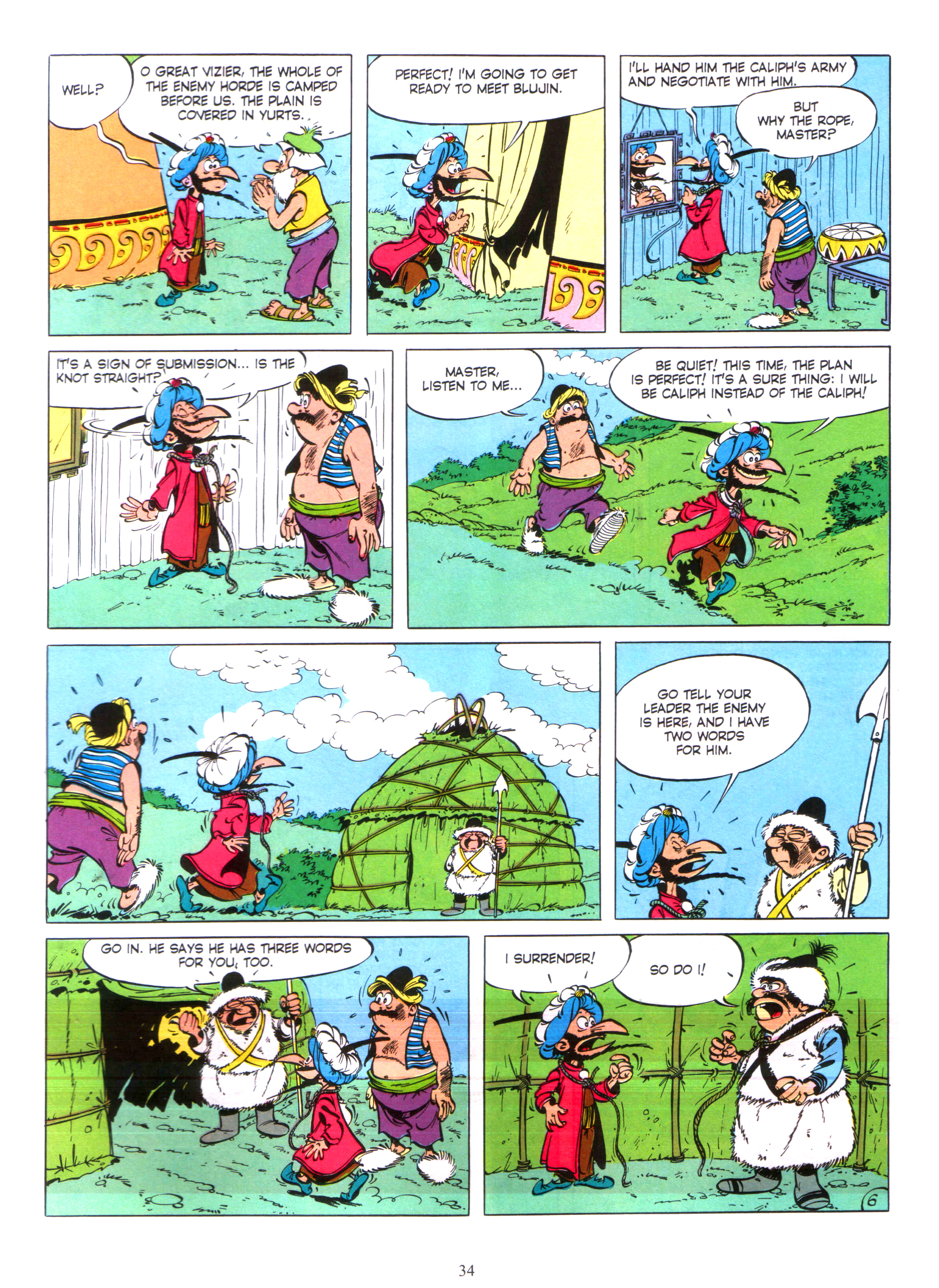 Read online Iznogoud comic -  Issue #9 - 33