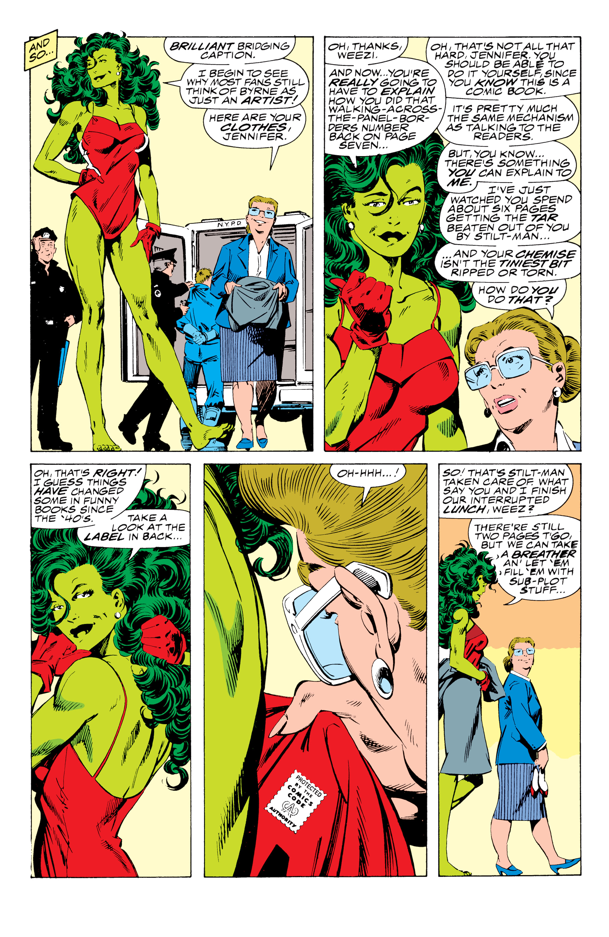 Read online She-Hulk Epic Collection comic -  Issue # Breaking the Fourth Wall (Part 2) - 11