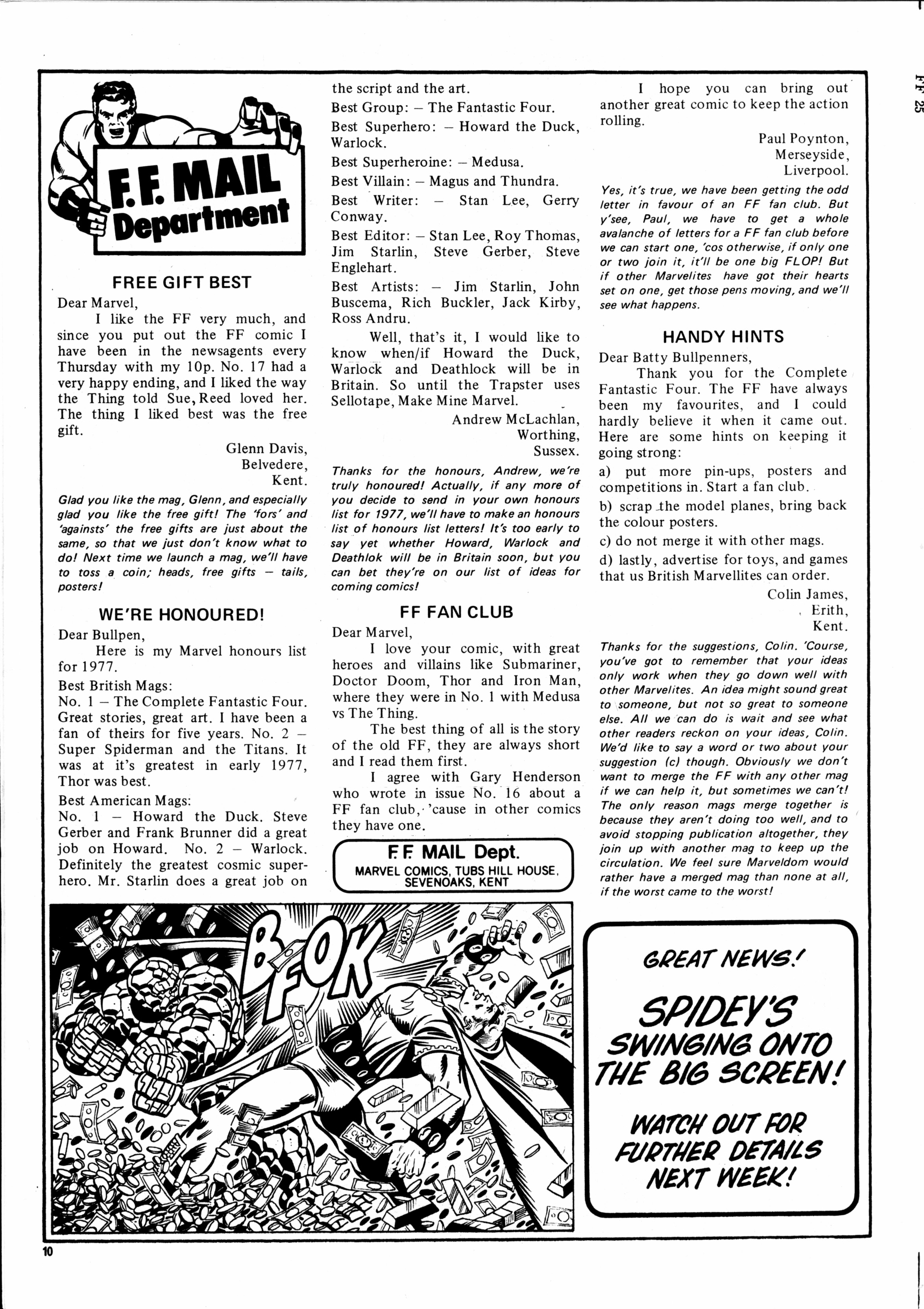 Read online Fantastic Four (1982) comic -  Issue #25 - 10