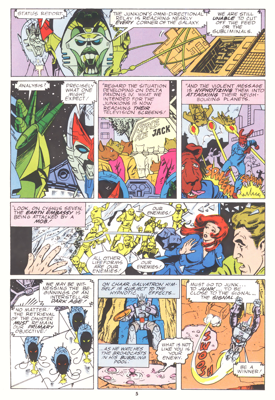 Read online The Transformers (UK) comic -  Issue #181 - 5