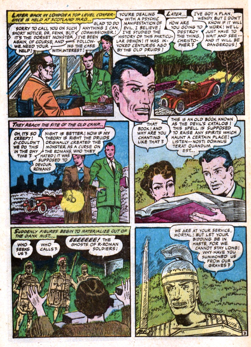 Read online Haunted Thrills comic -  Issue #17 - 30