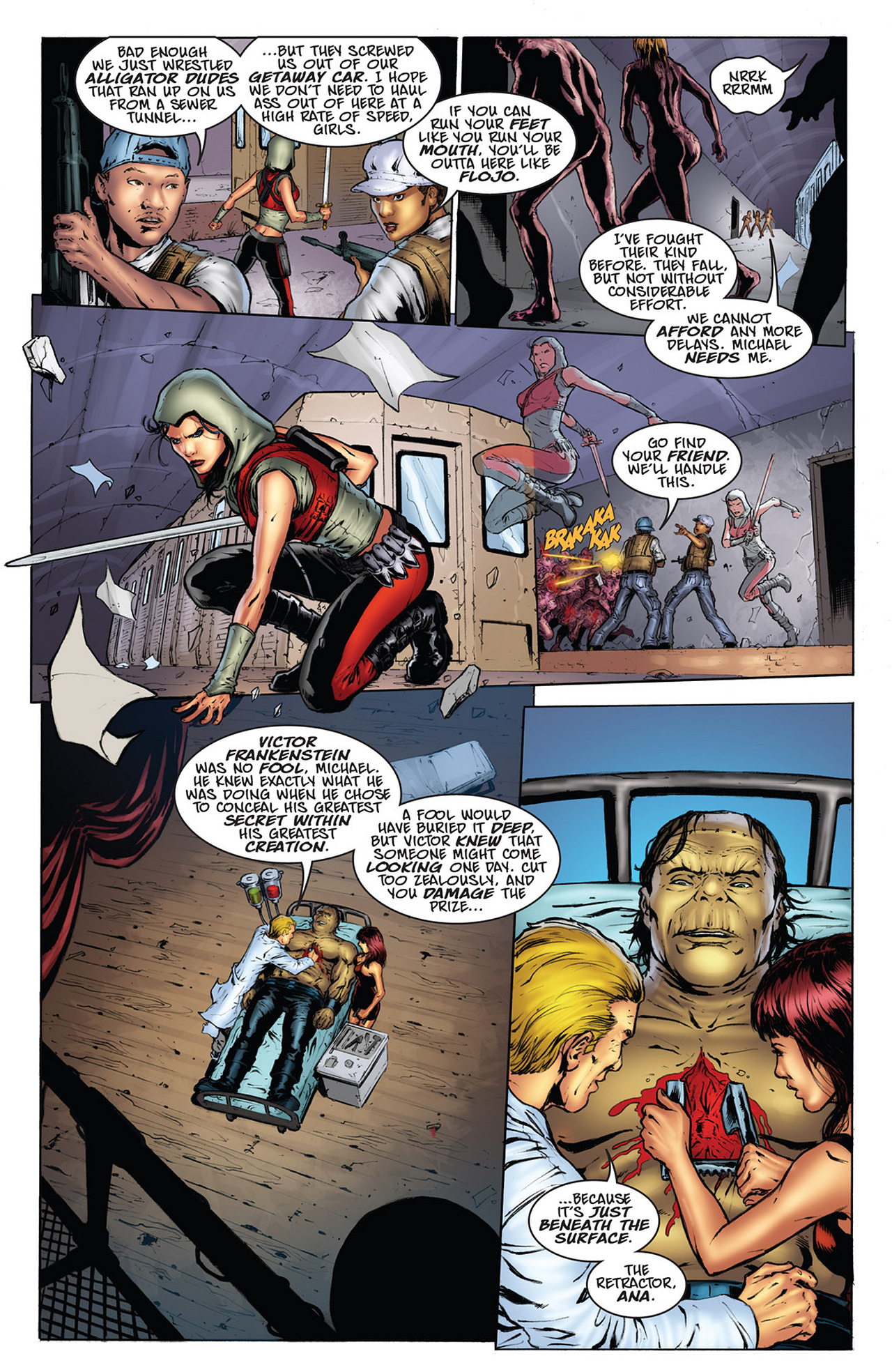 Read online Hack/Slash/Eva Monster's Ball comic -  Issue # _TPB - 68