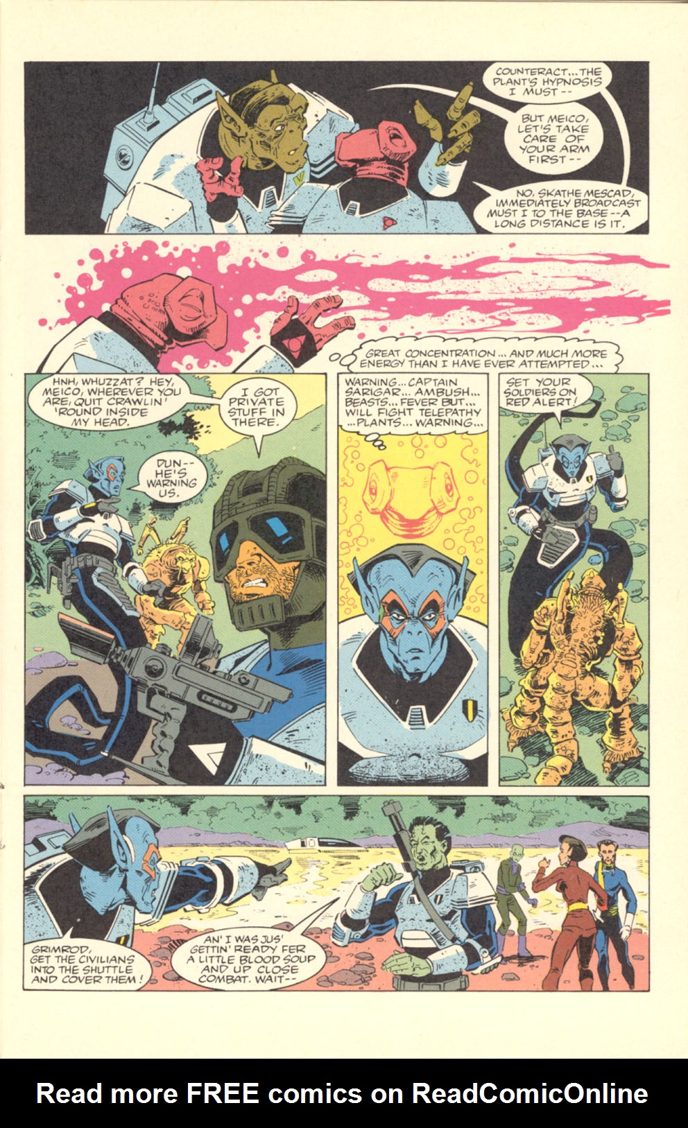 Read online Alien Legion comic -  Issue #10 - 17