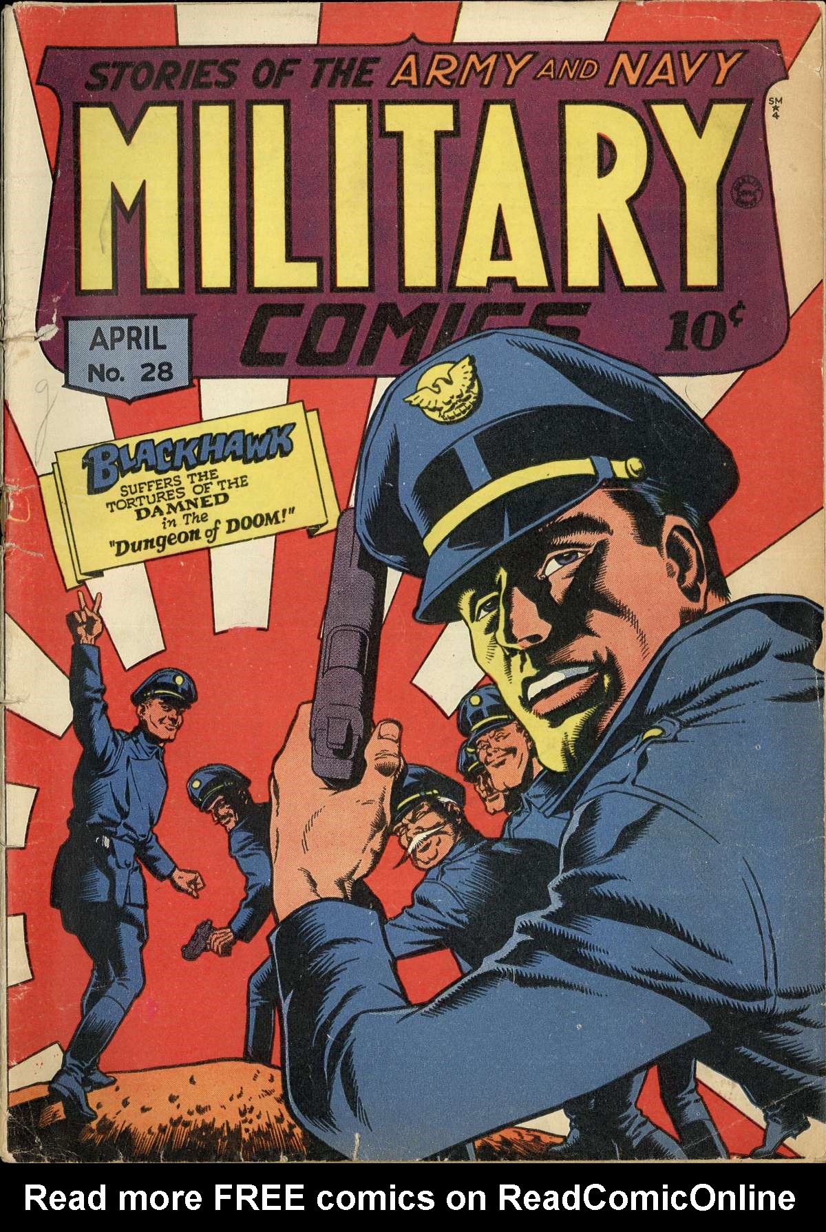 Read online Military Comics comic -  Issue #28 - 1