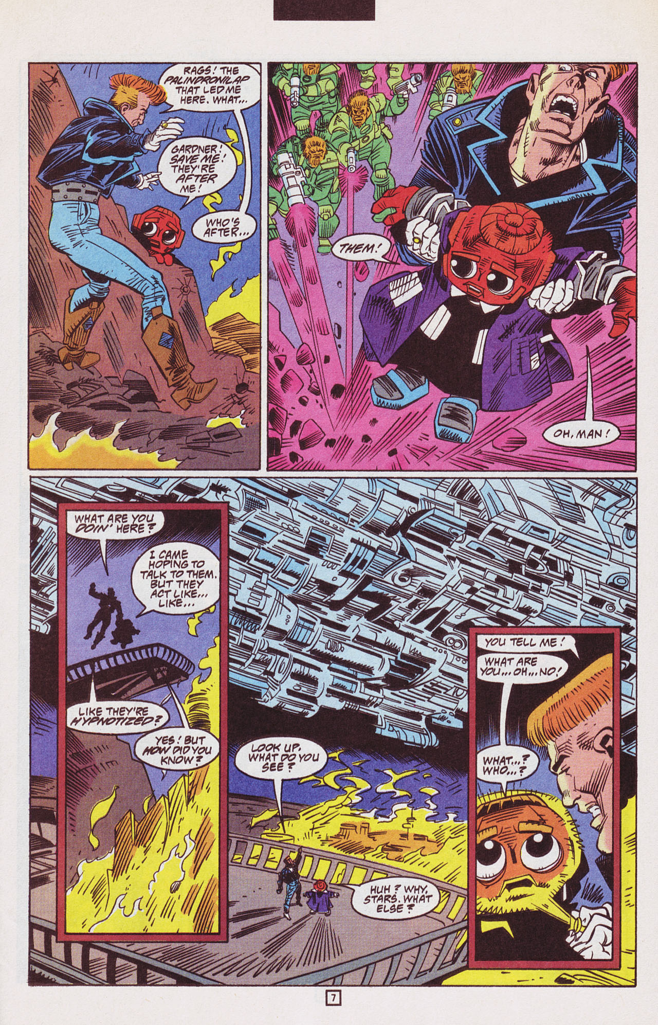 Read online Guy Gardner comic -  Issue #10 - 11
