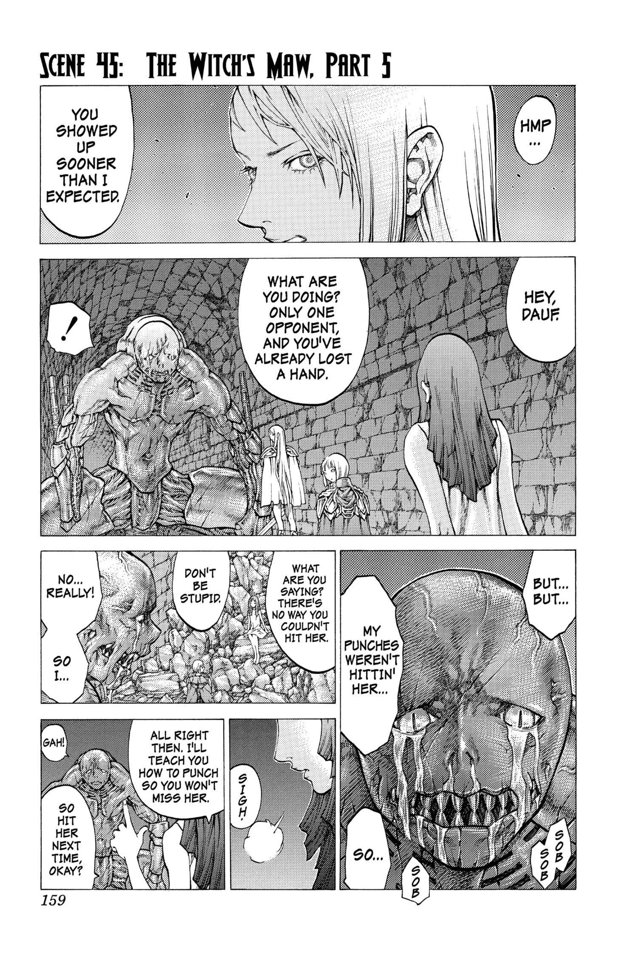 Read online Claymore comic -  Issue #8 - 147