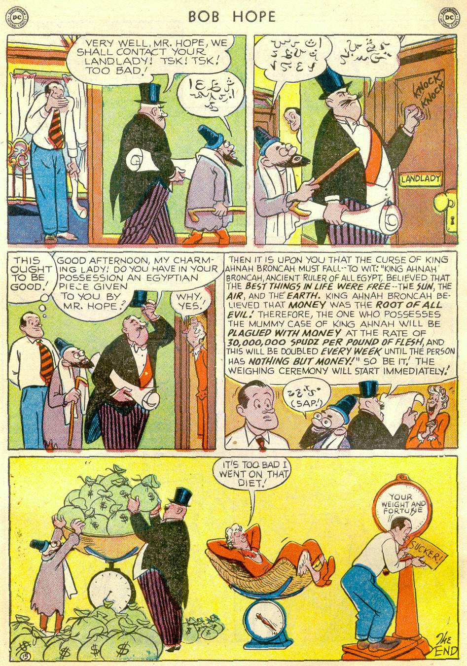 Read online The Adventures of Bob Hope comic -  Issue #5 - 48