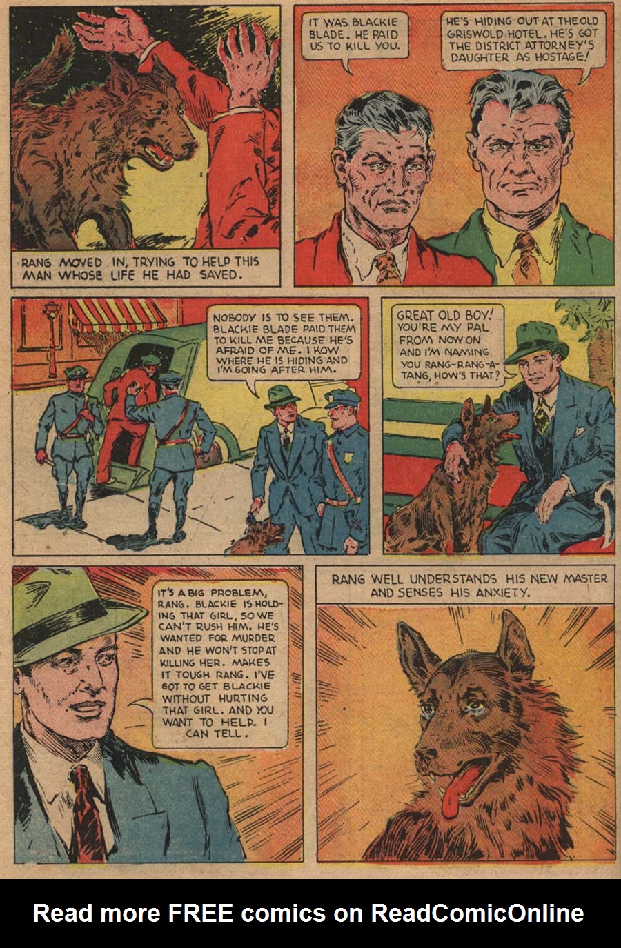 Read online Blue Ribbon Comics (1939) comic -  Issue #1 - 6